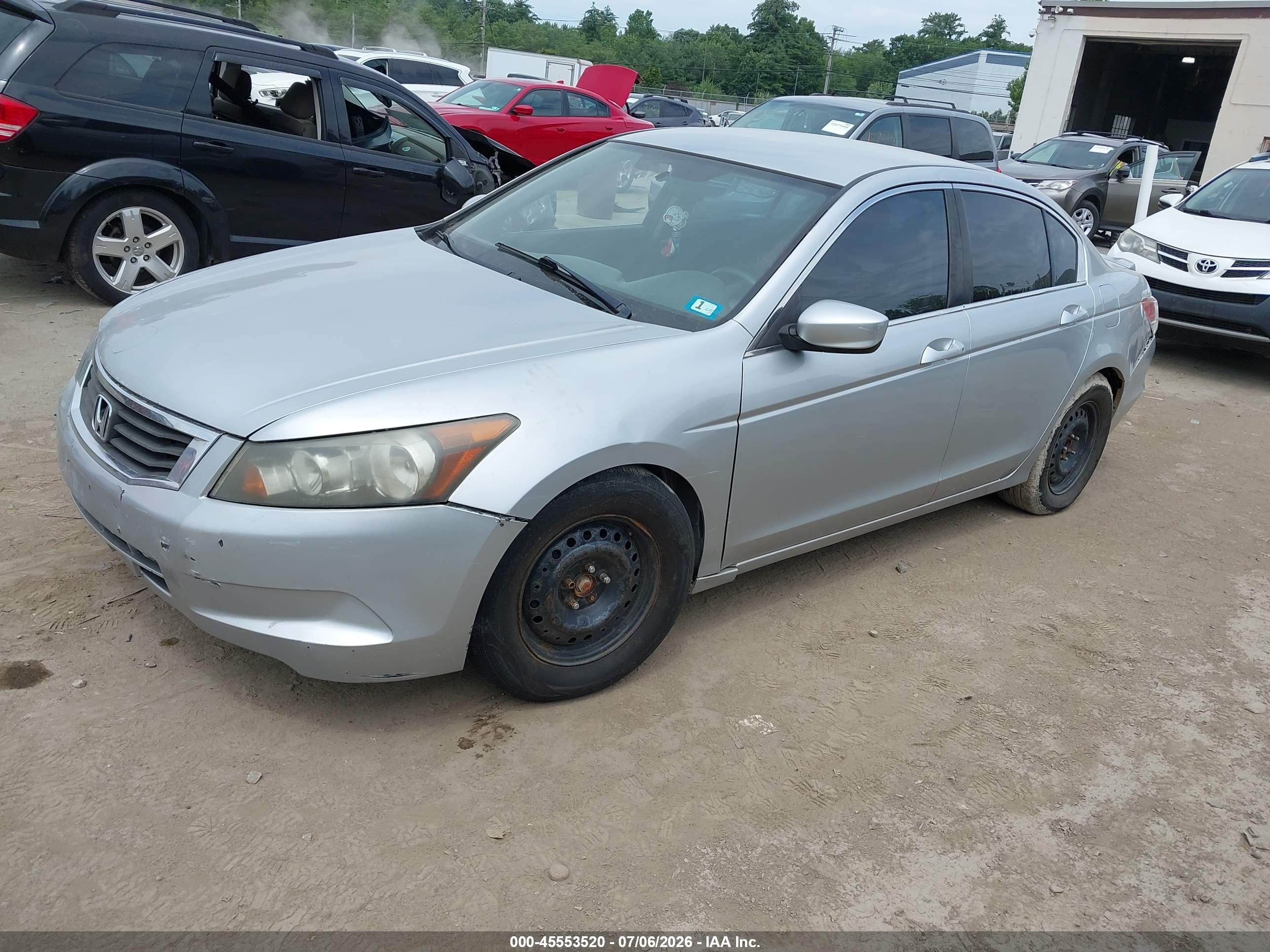 2010 Honda Accord 2.4 Lx-p Silver vin: 1HGCP2F40AA049890