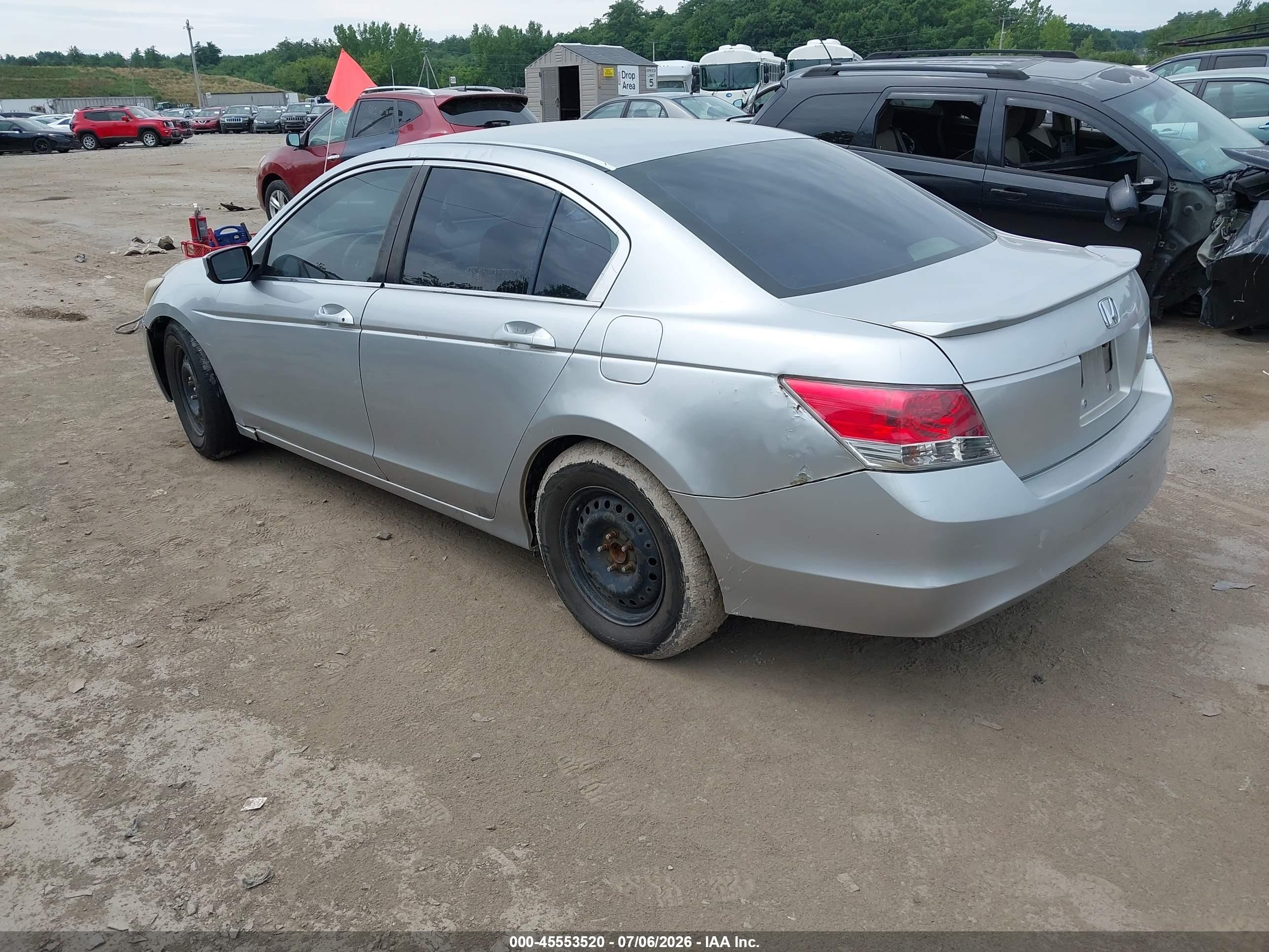 2010 Honda Accord 2.4 Lx-p Silver vin: 1HGCP2F40AA049890