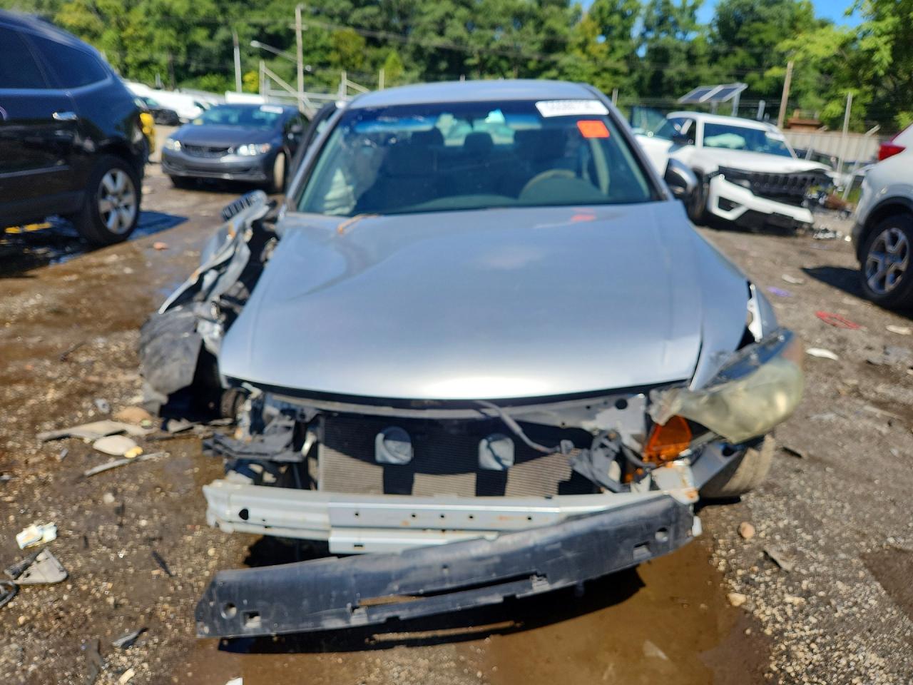 2010 Honda Accord Lxp Silver vin: 1HGCP2F40AA052160
