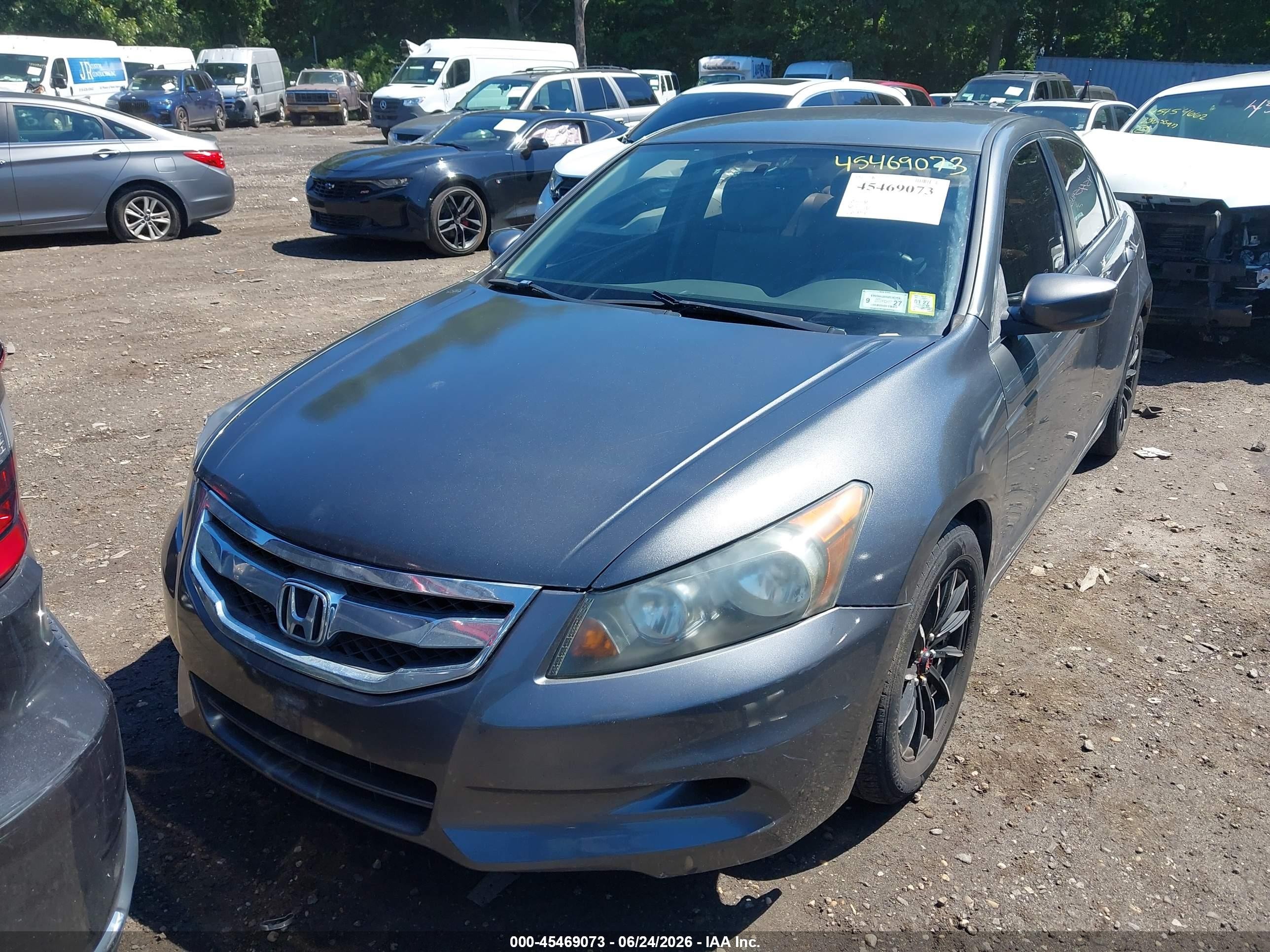 2010 Honda Accord 2.4 Lx-p Gray vin: 1HGCP2F40AA118092