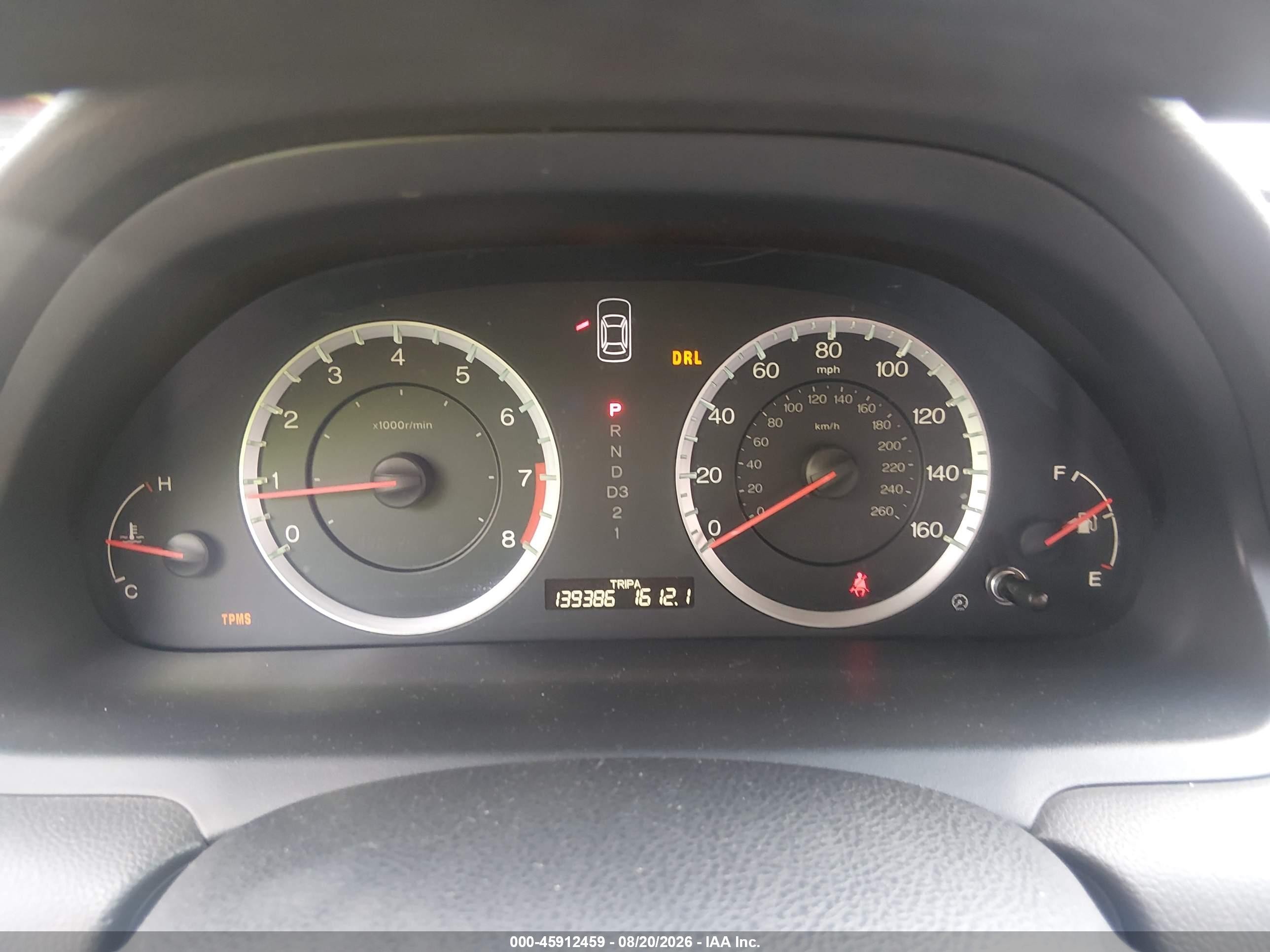 2010 Honda Accord 2.4 Lx-p Синий vin: 1HGCP2F40AA120750