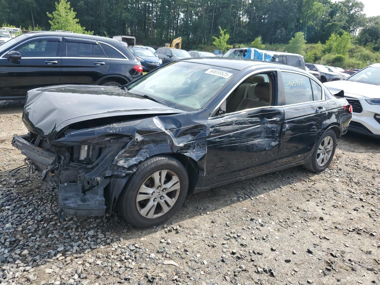 2010 Honda Accord Lxp Black vin: 1HGCP2F40AA148239
