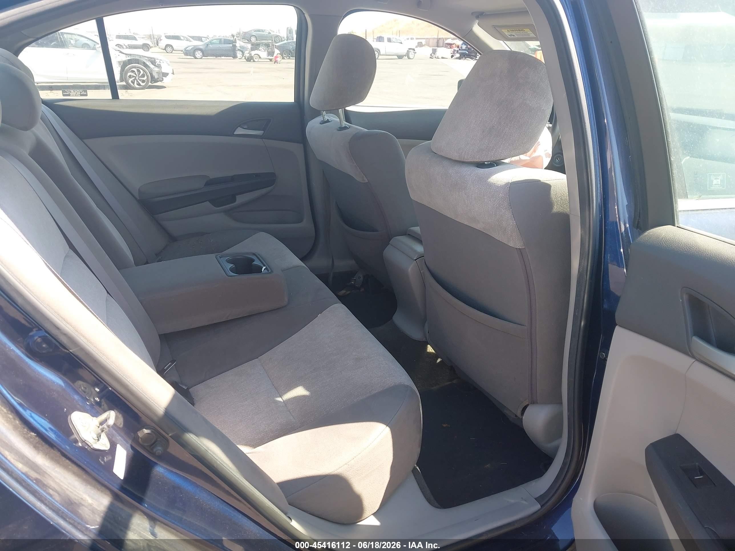 2010 Honda Accord 2.4 Lx-p Синий vin: 1HGCP2F40AA152808