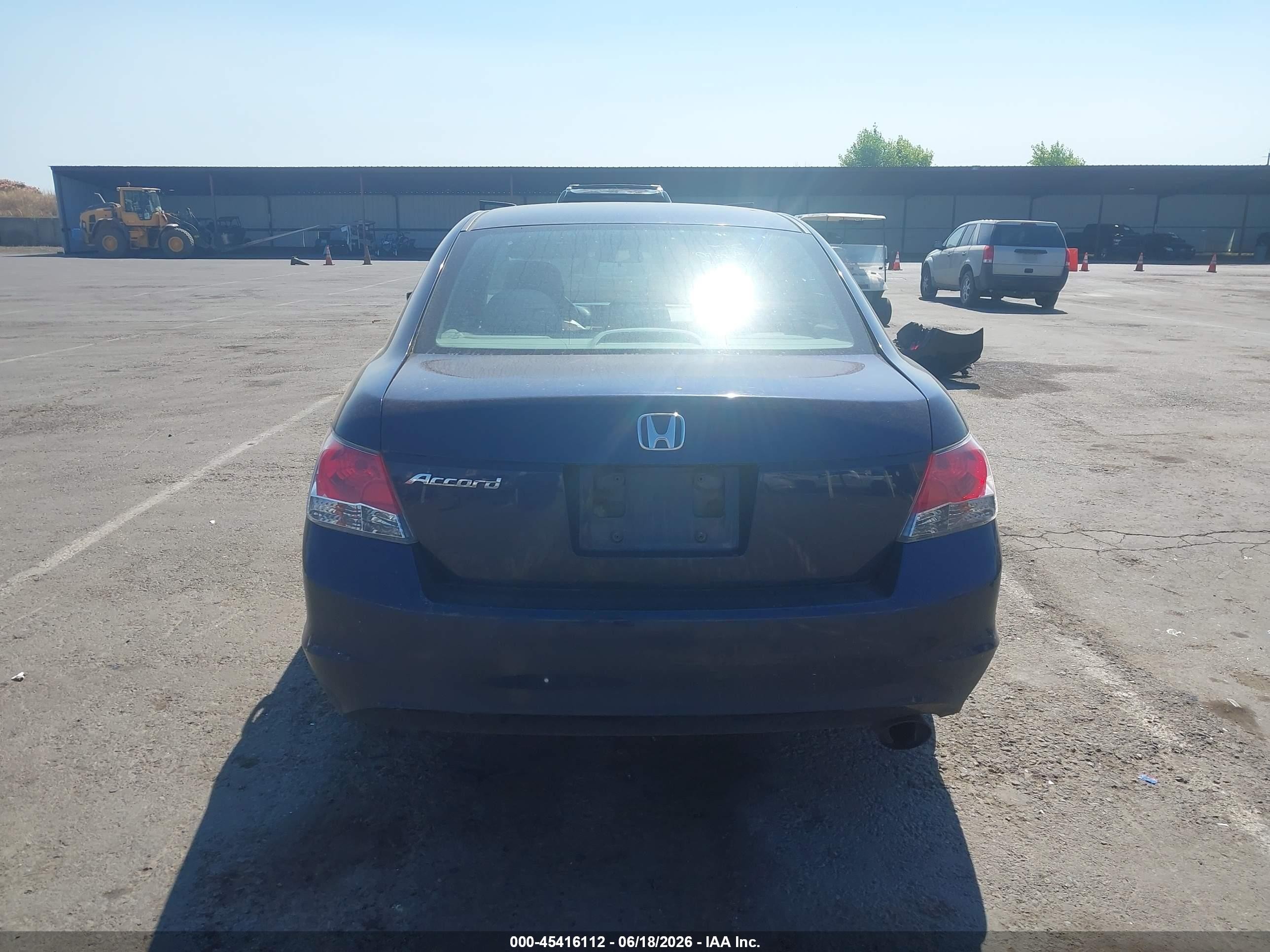 2010 Honda Accord 2.4 Lx-p Синий vin: 1HGCP2F40AA152808