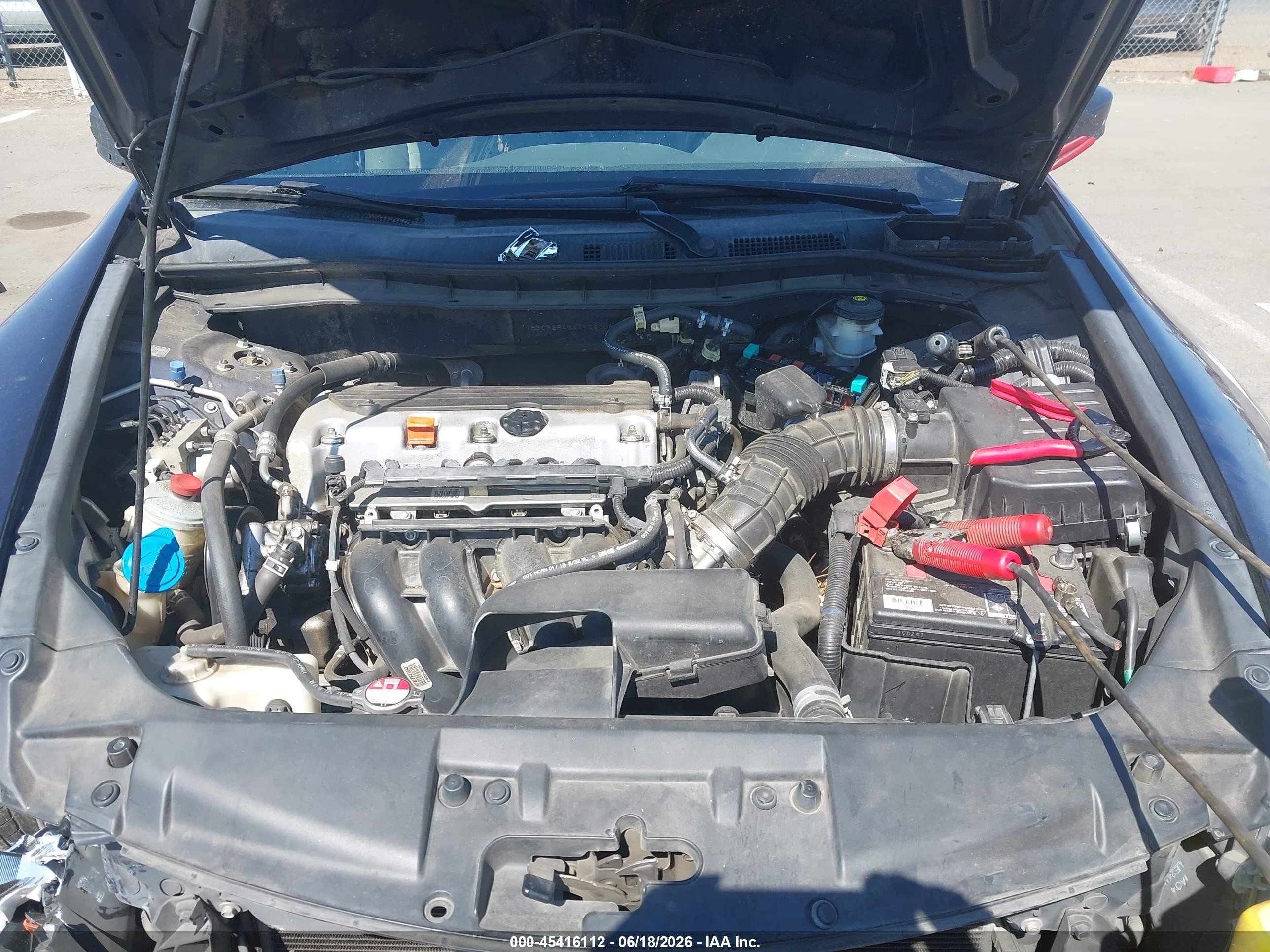2010 Honda Accord 2.4 Lx-p Синий vin: 1HGCP2F40AA152808