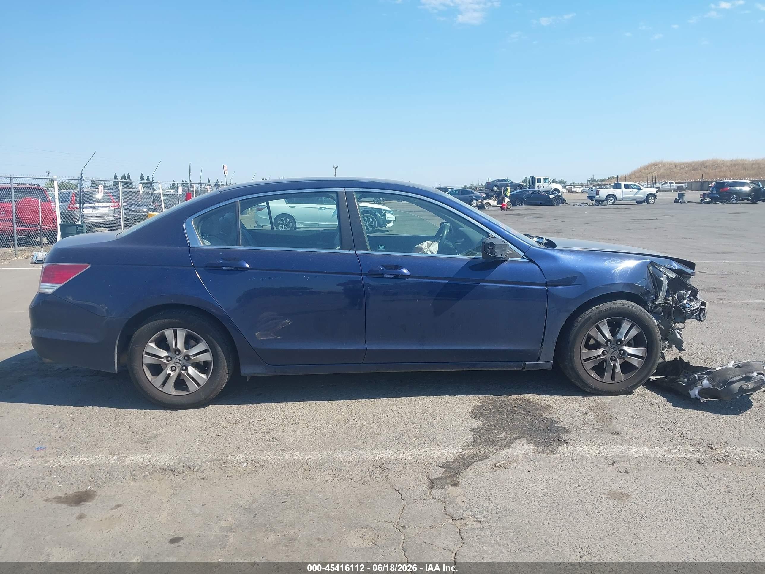 2010 Honda Accord 2.4 Lx-p Синий vin: 1HGCP2F40AA152808