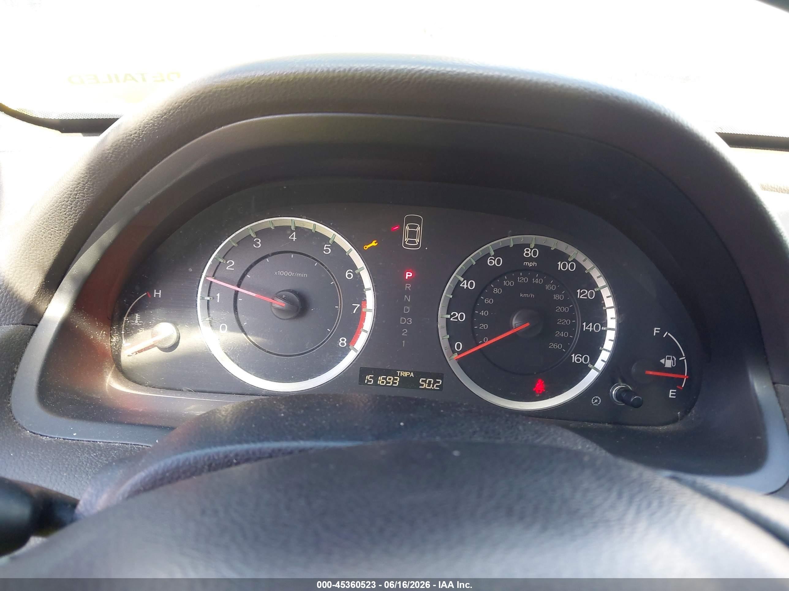 2010 Honda Accord 2.4 Lx-p Dark Blue vin: 1HGCP2F40AA161153