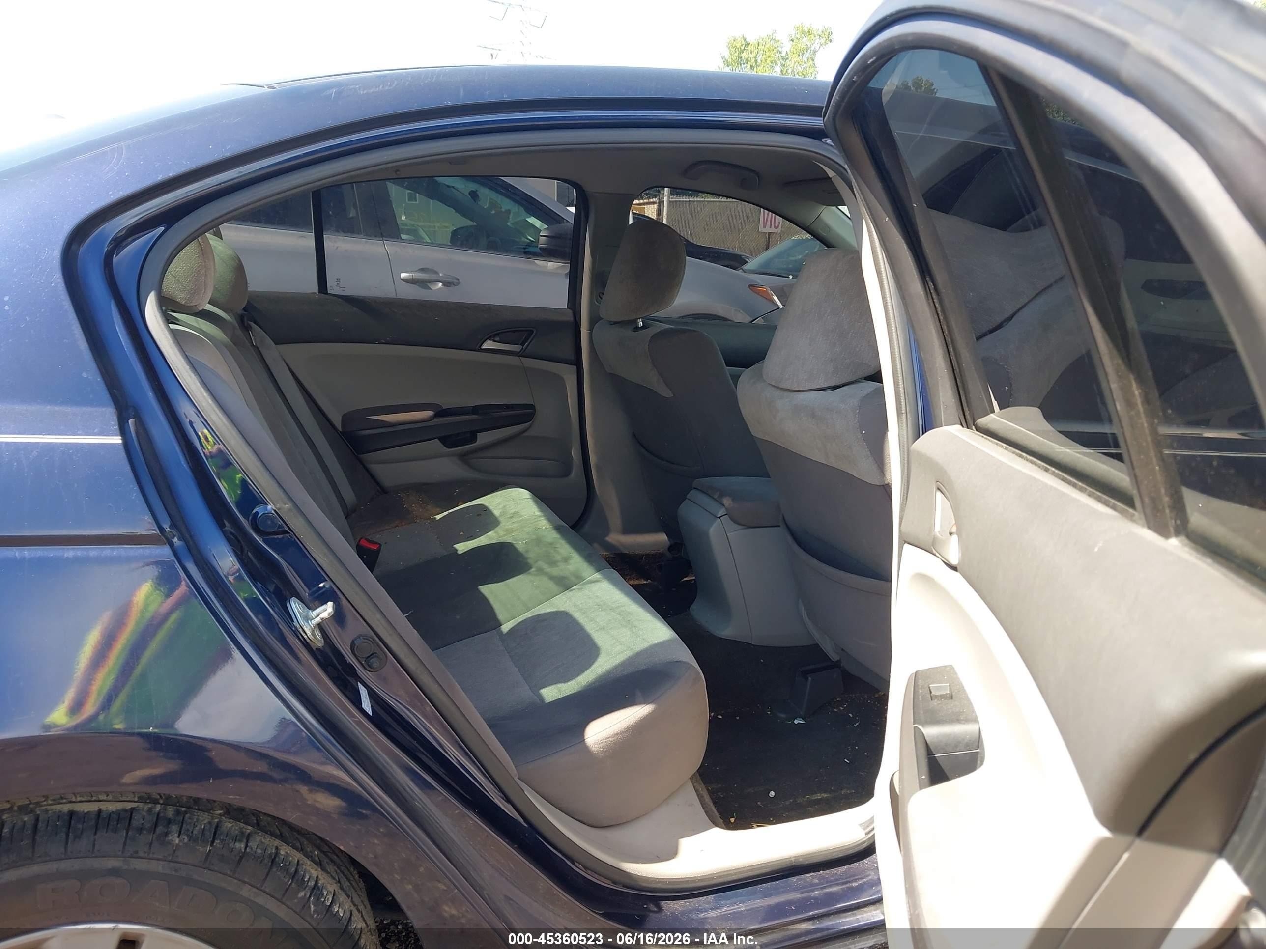 2010 Honda Accord 2.4 Lx-p Dark Blue vin: 1HGCP2F40AA161153