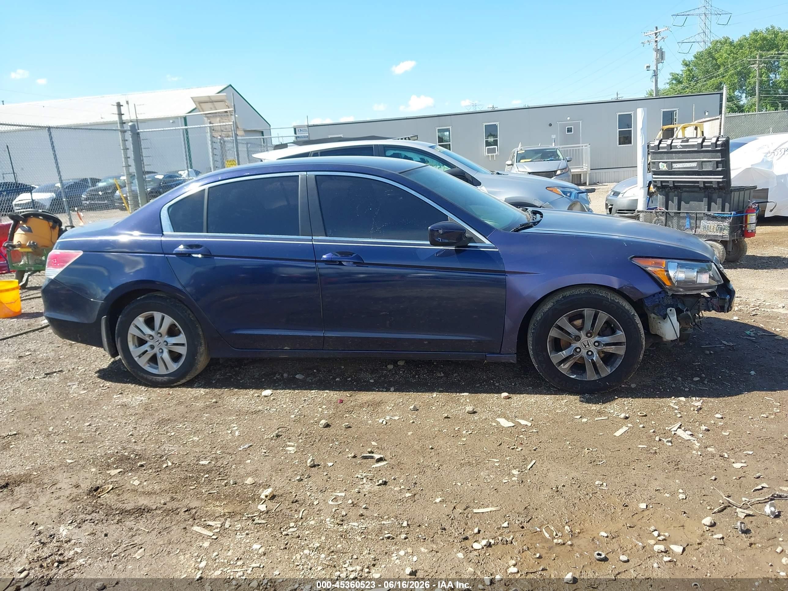 2010 Honda Accord 2.4 Lx-p Dark Blue vin: 1HGCP2F40AA161153