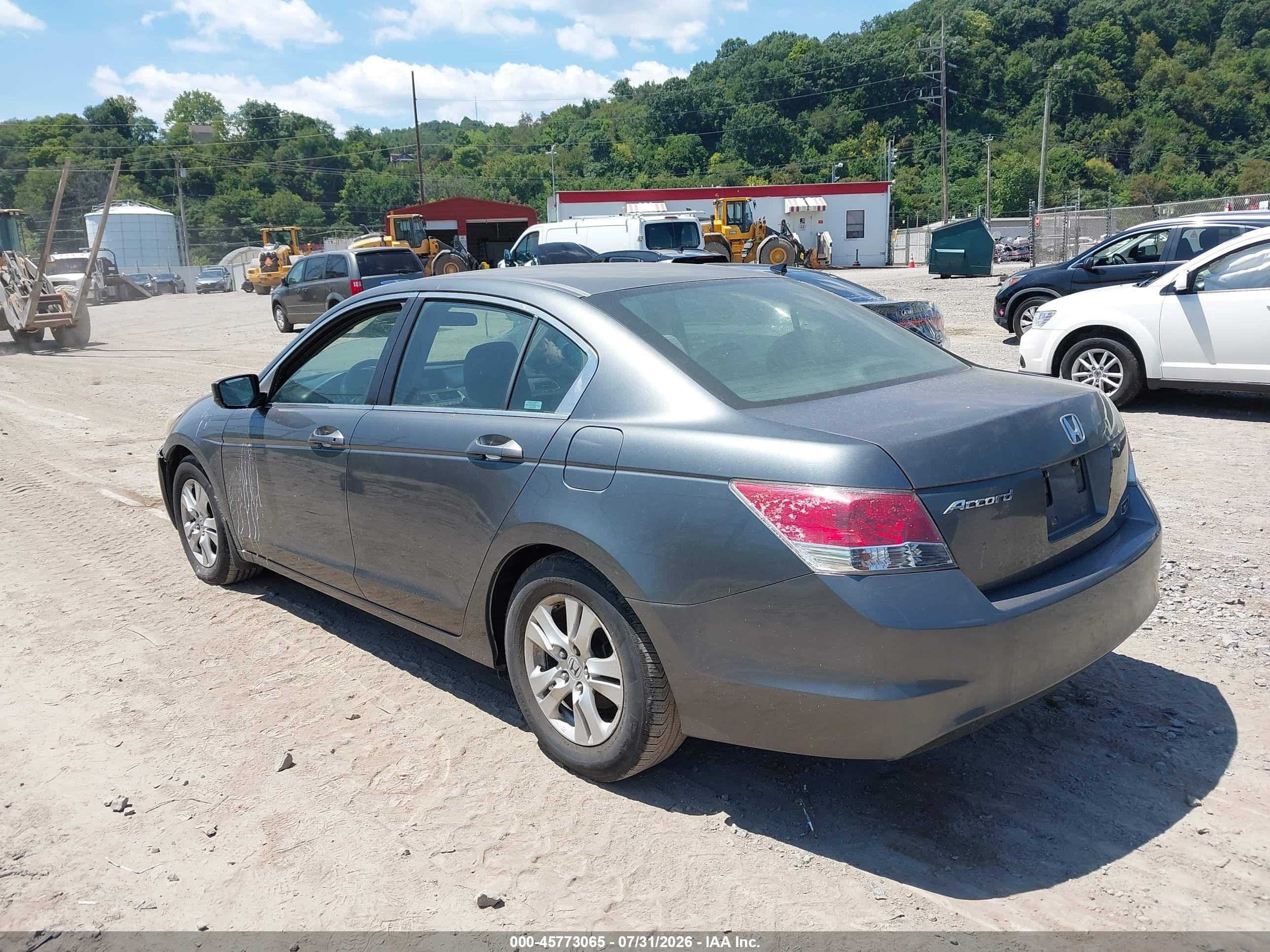 2010 Honda Accord 2.4 Lx-p Gray vin: 1HGCP2F40AA198011