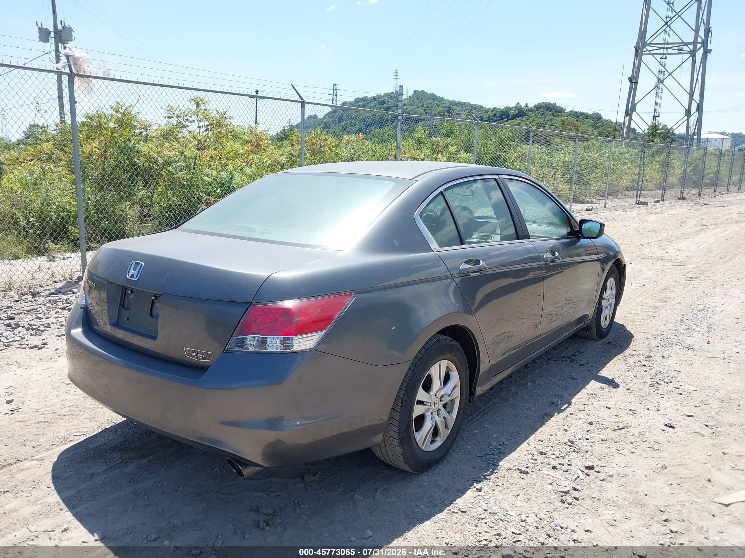 2010 Honda Accord 2.4 Lx-p Gray vin: 1HGCP2F40AA198011
