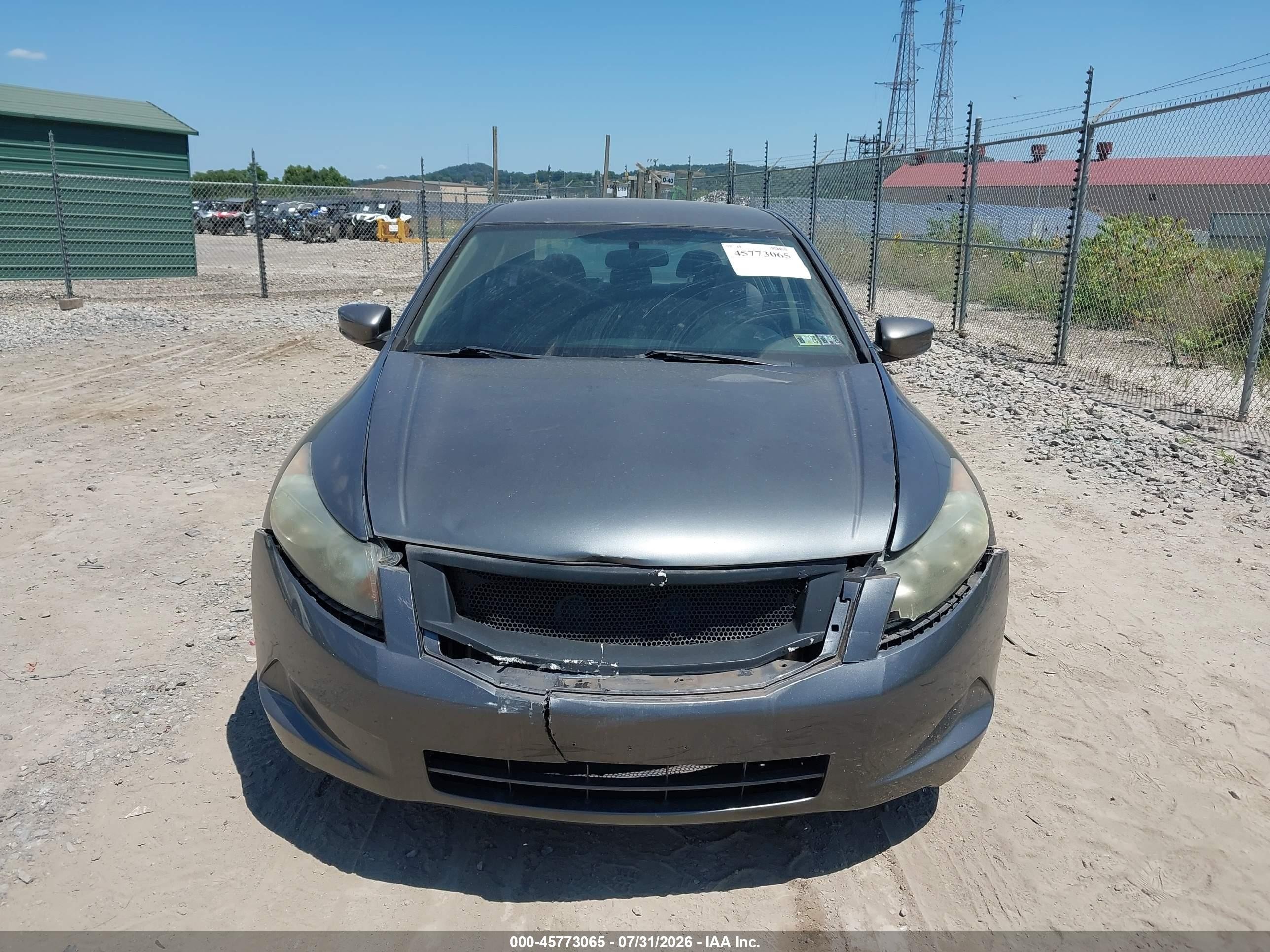 2010 Honda Accord 2.4 Lx-p Gray vin: 1HGCP2F40AA198011