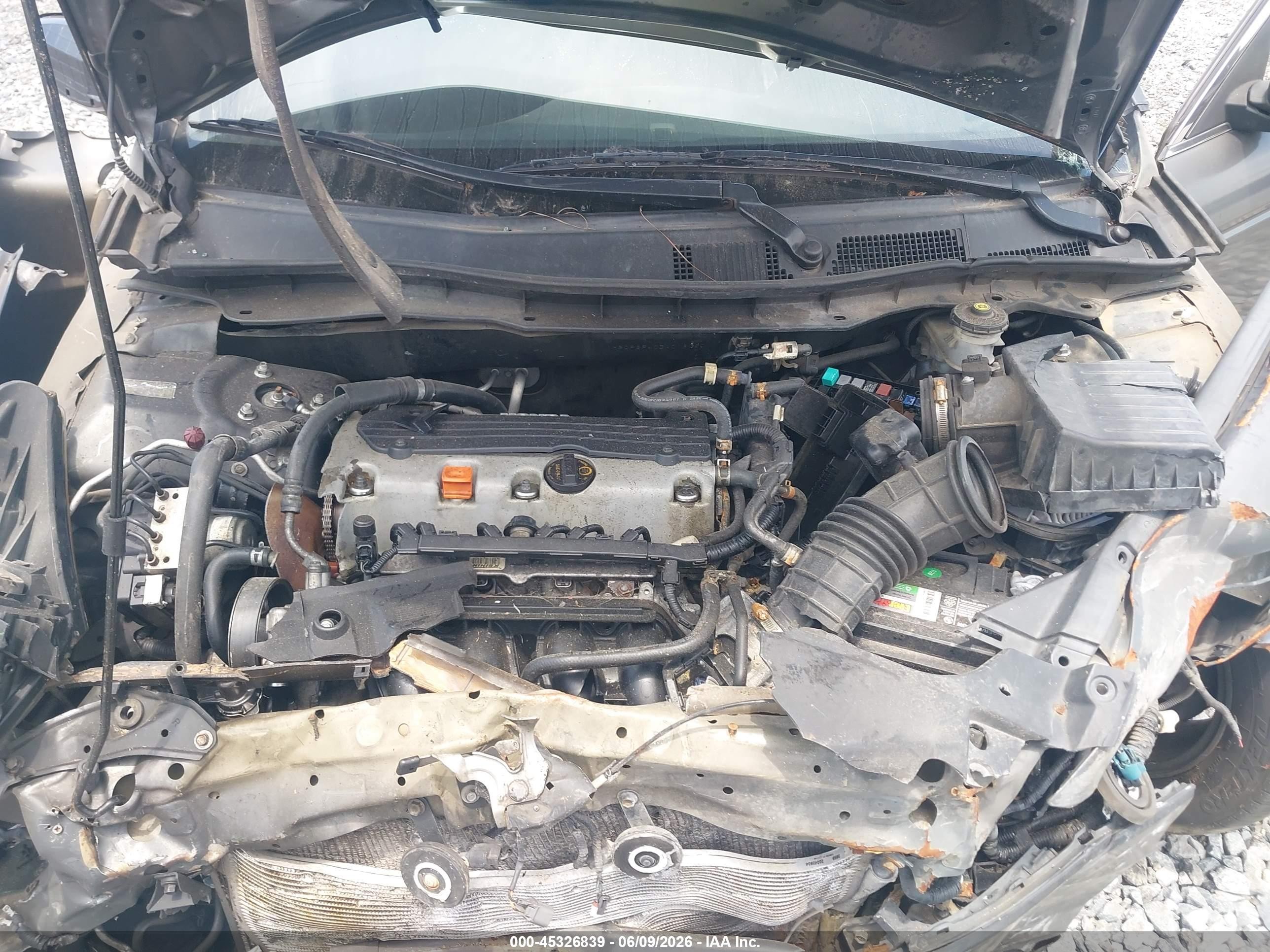 2011 Honda Accord 2.4 Lx-p Gray vin: 1HGCP2F40BA016020