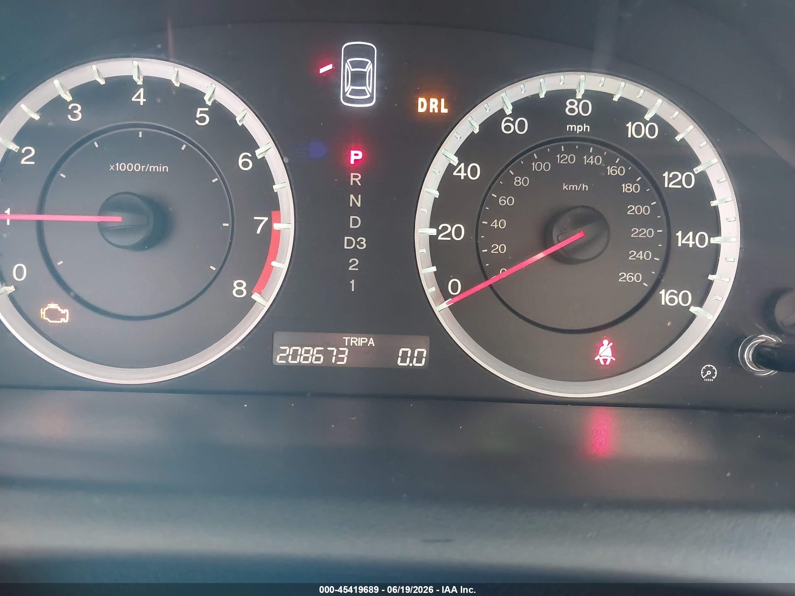2011 Honda Accord 2.4 Lx-p Silver vin: 1HGCP2F40BA022349