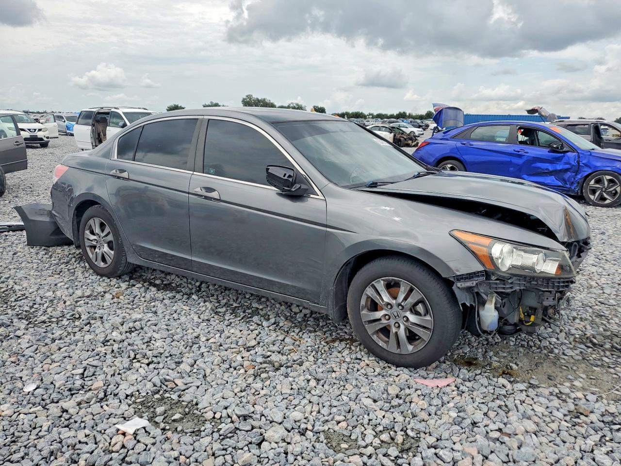 2011 Honda Accord Lxp Серебряный vin: 1HGCP2F40BA024134