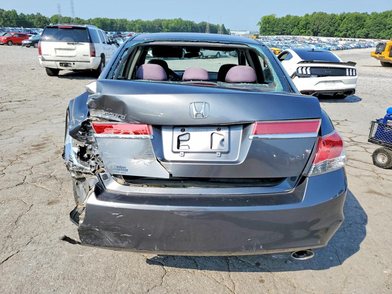 2011 Honda Accord Lxp Gray vin: 1HGCP2F40BA029107