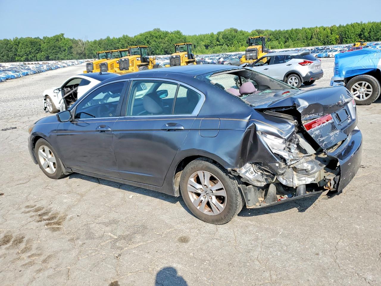 2011 Honda Accord Lxp Gray vin: 1HGCP2F40BA029107