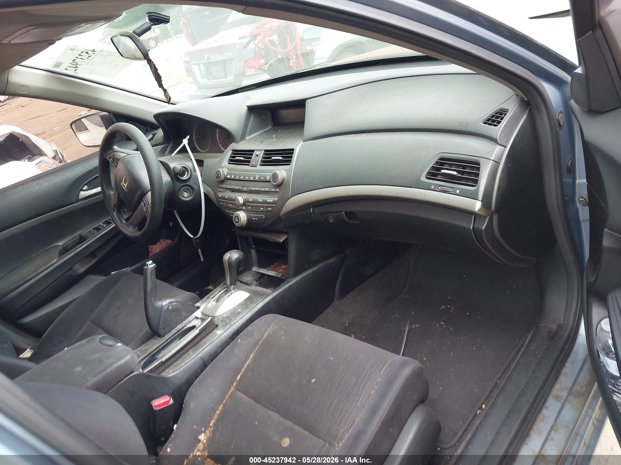2011 Honda Accord 2.4 Lx-p Blue vin: 1HGCP2F40BA056419