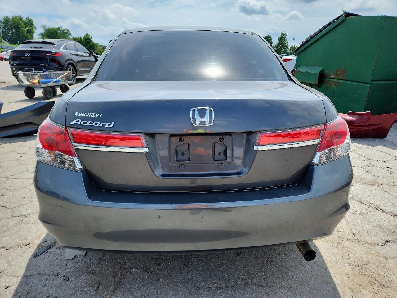 2011 Honda Accord Lxp Серый vin: 1HGCP2F40BA058851