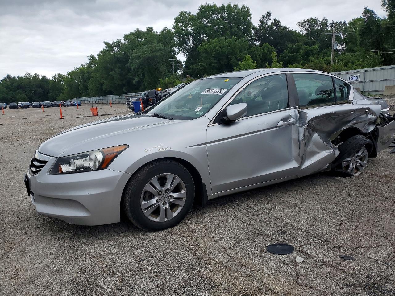 2011 Honda Accord Lxp Серебряный vin: 1HGCP2F40BA088965