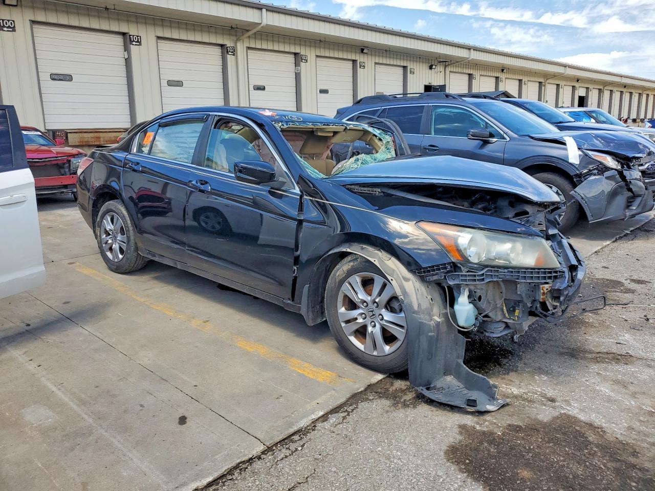 2012 Honda Accord Lxp Black vin: 1HGCP2F40CA033126