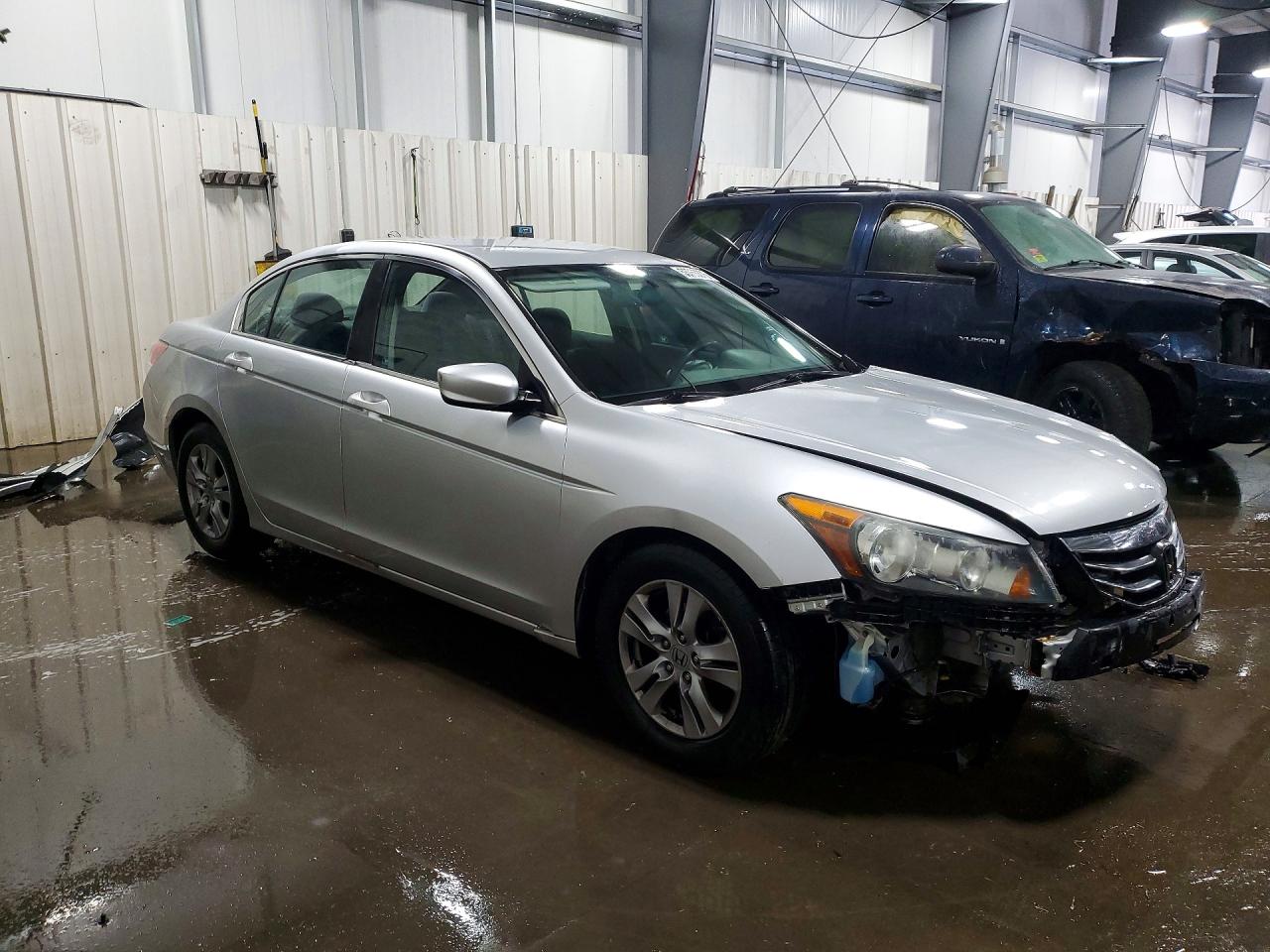 2012 Honda Accord Lxp Silver vin: 1HGCP2F40CA049472