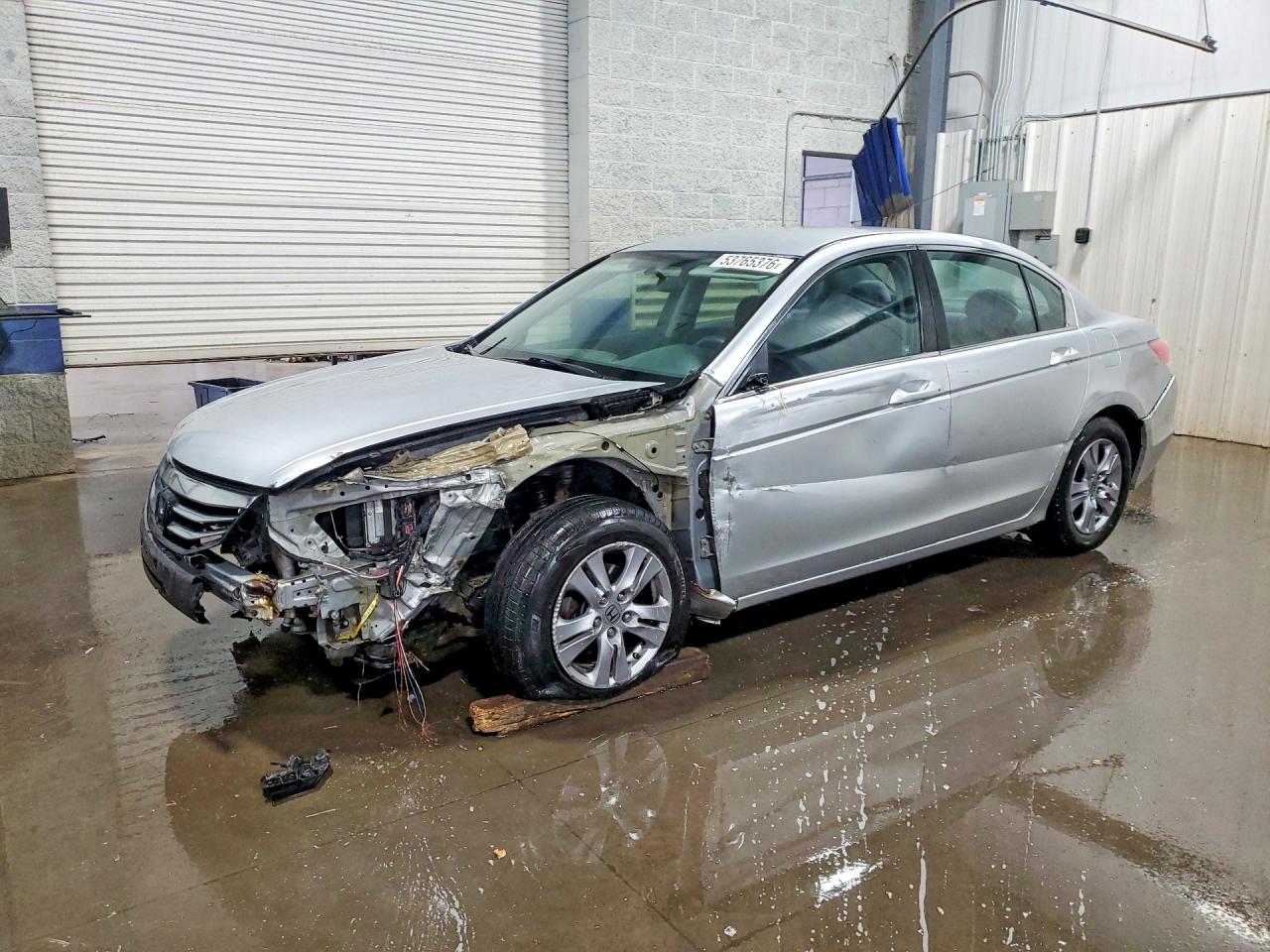 2012 Honda Accord Lxp Silver vin: 1HGCP2F40CA049472