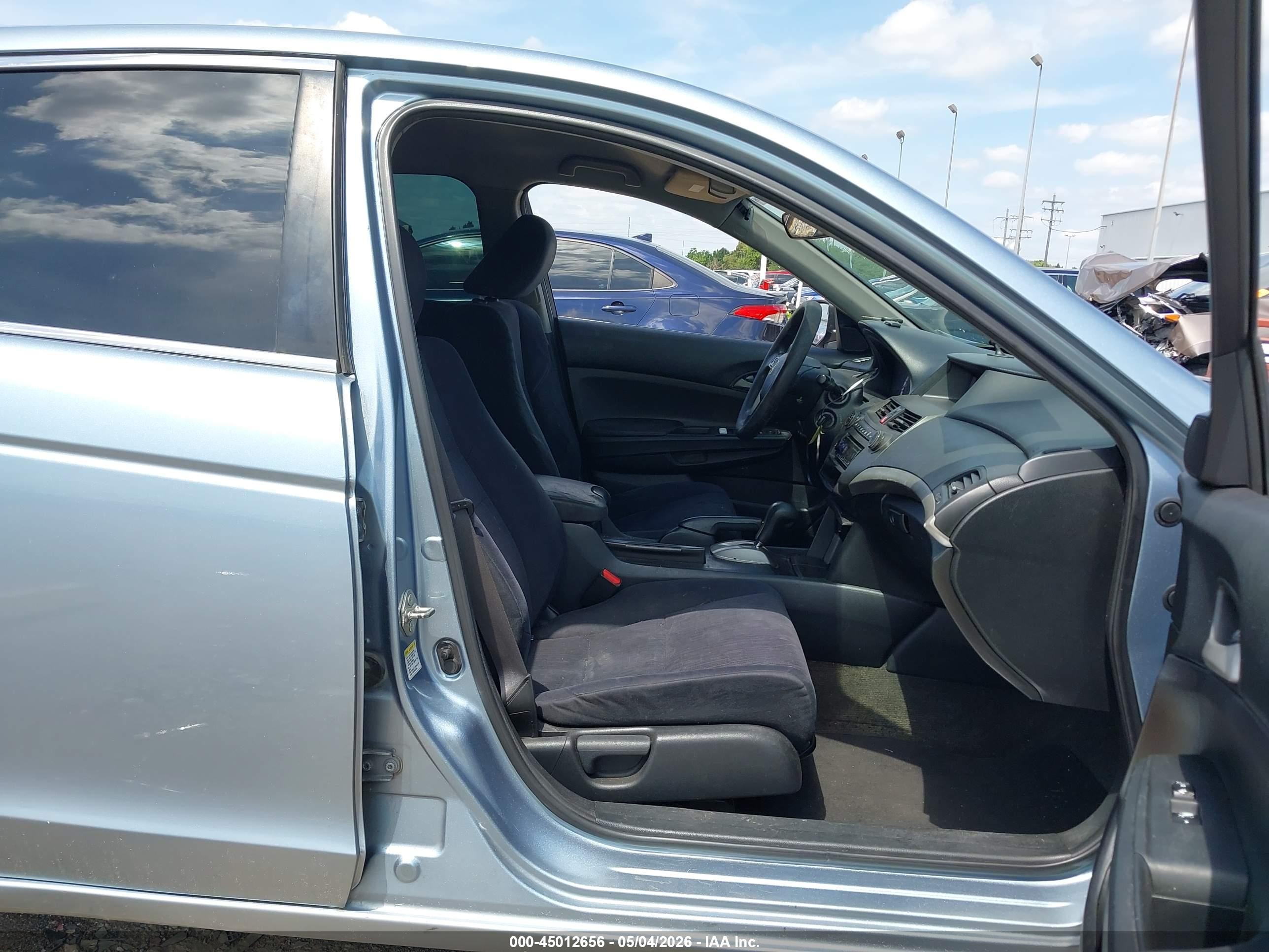 2012 Honda Accord 2.4 Lx-p Light Blue vin: 1HGCP2F40CA087283