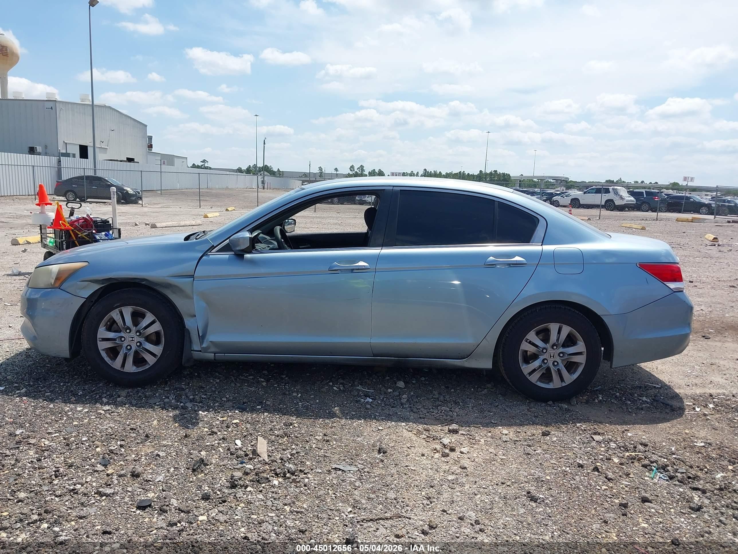 2012 Honda Accord 2.4 Lx-p Light Blue vin: 1HGCP2F40CA087283