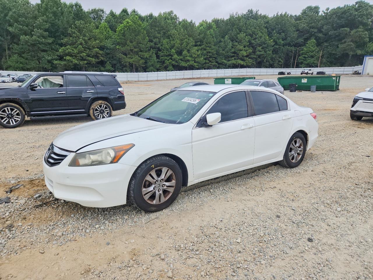 2012 Honda Accord Lxp White vin: 1HGCP2F40CA088739