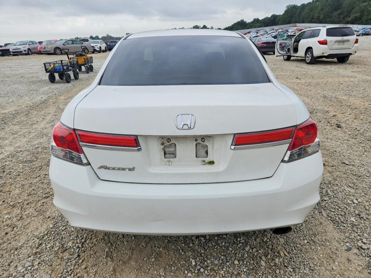 2012 Honda Accord Lxp Белый vin: 1HGCP2F40CA088739