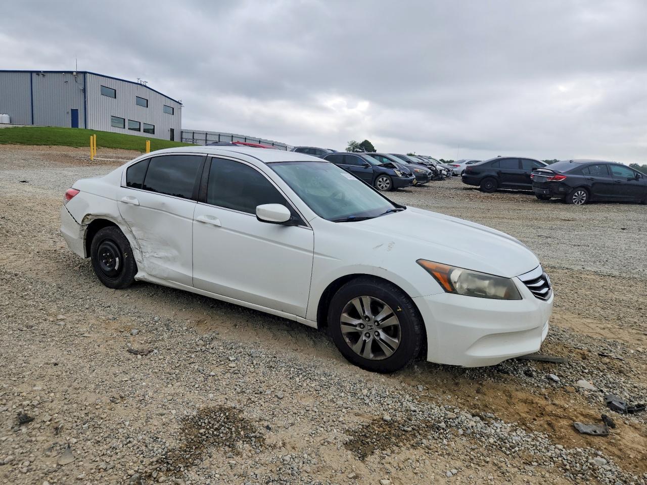 2012 Honda Accord Lxp Белый vin: 1HGCP2F40CA088739