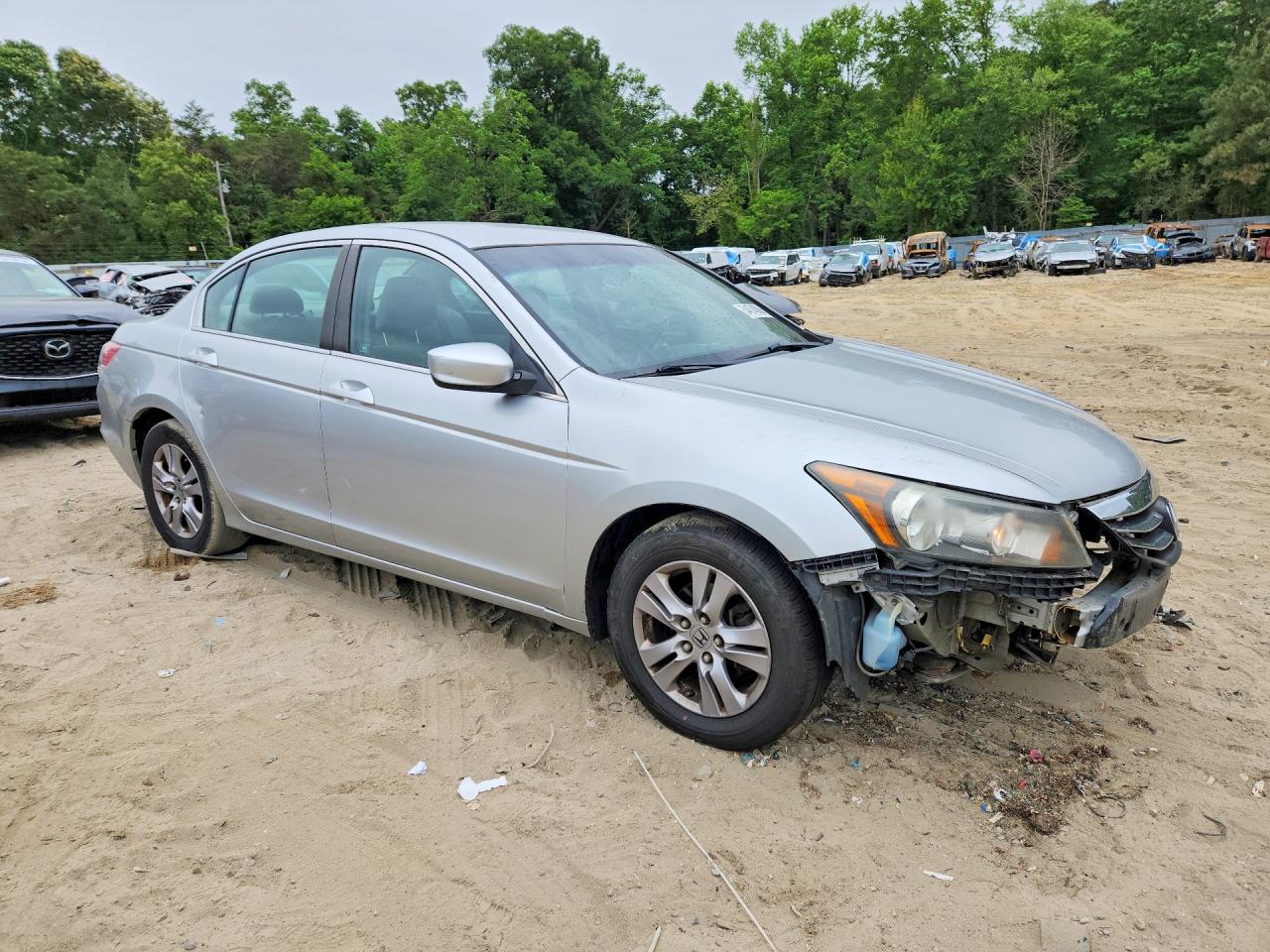 2012 Honda Accord Lxp Silver vin: 1HGCP2F40CA222858