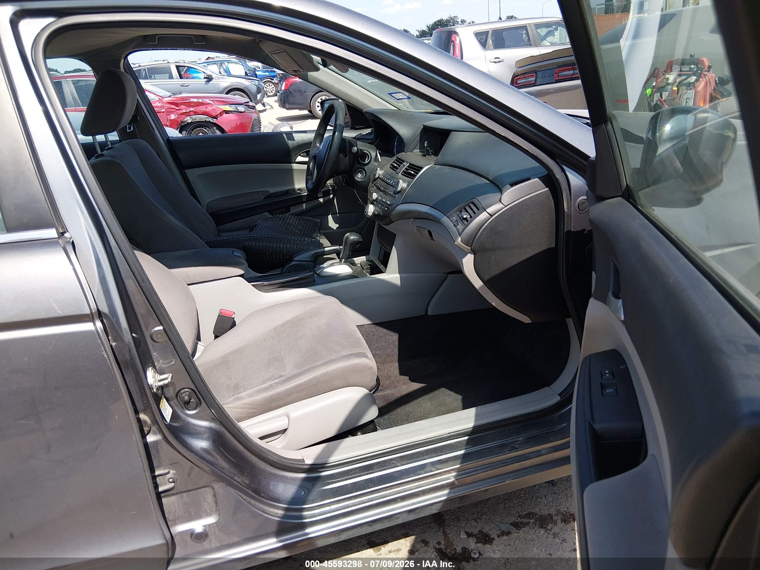 2012 Honda Accord 2.4 Lx-p Gray vin: 1HGCP2F40CA227848