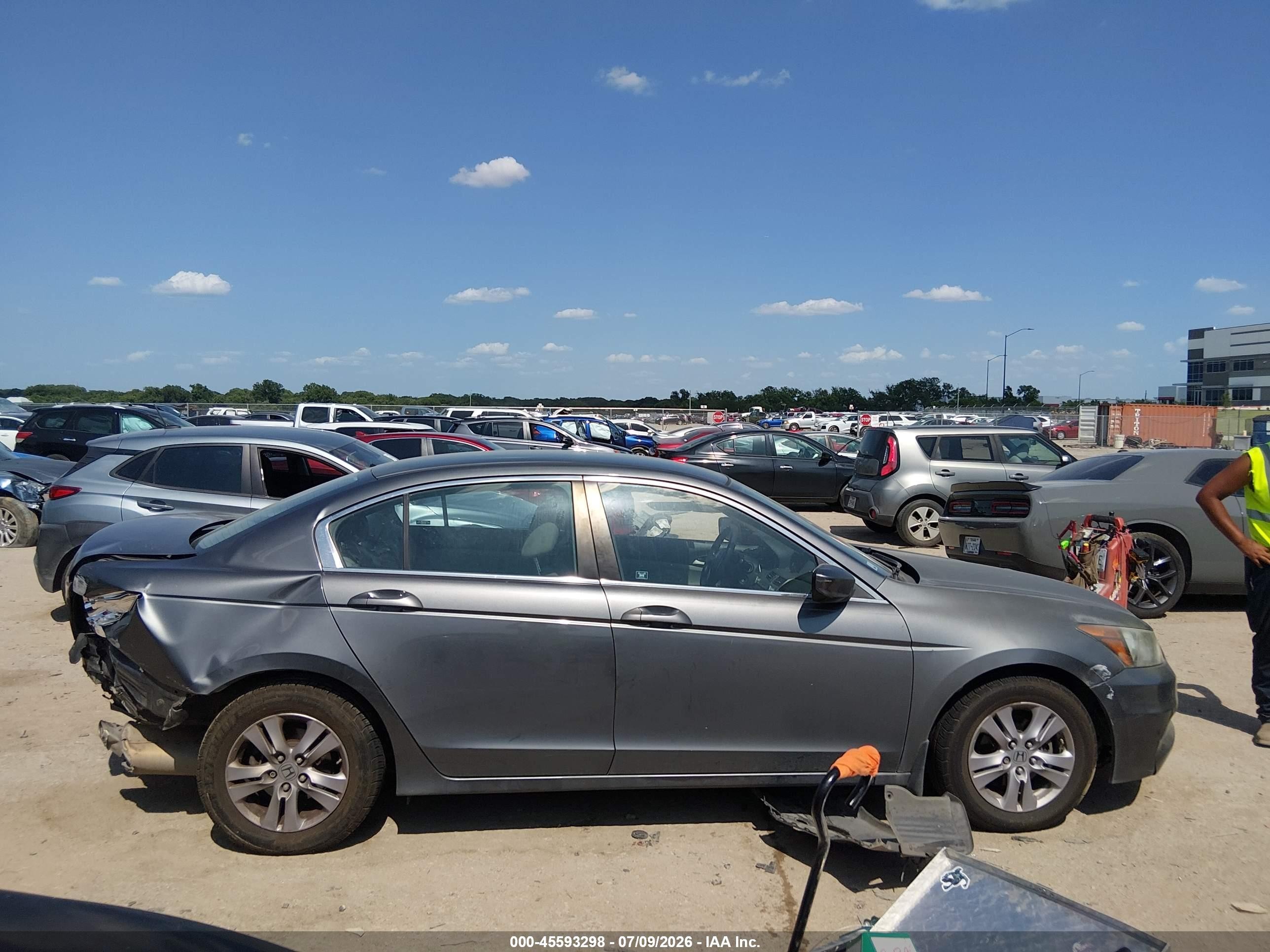 2012 Honda Accord 2.4 Lx-p Gray vin: 1HGCP2F40CA227848