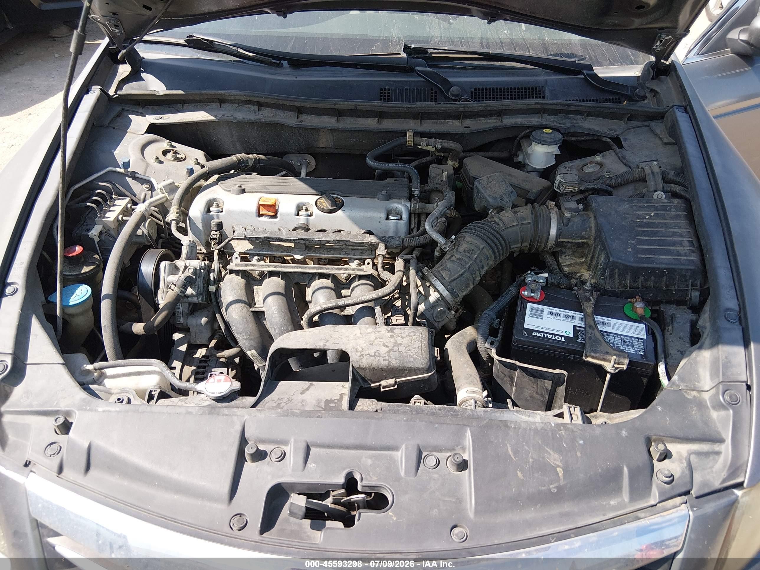 2012 Honda Accord 2.4 Lx-p Gray vin: 1HGCP2F40CA227848