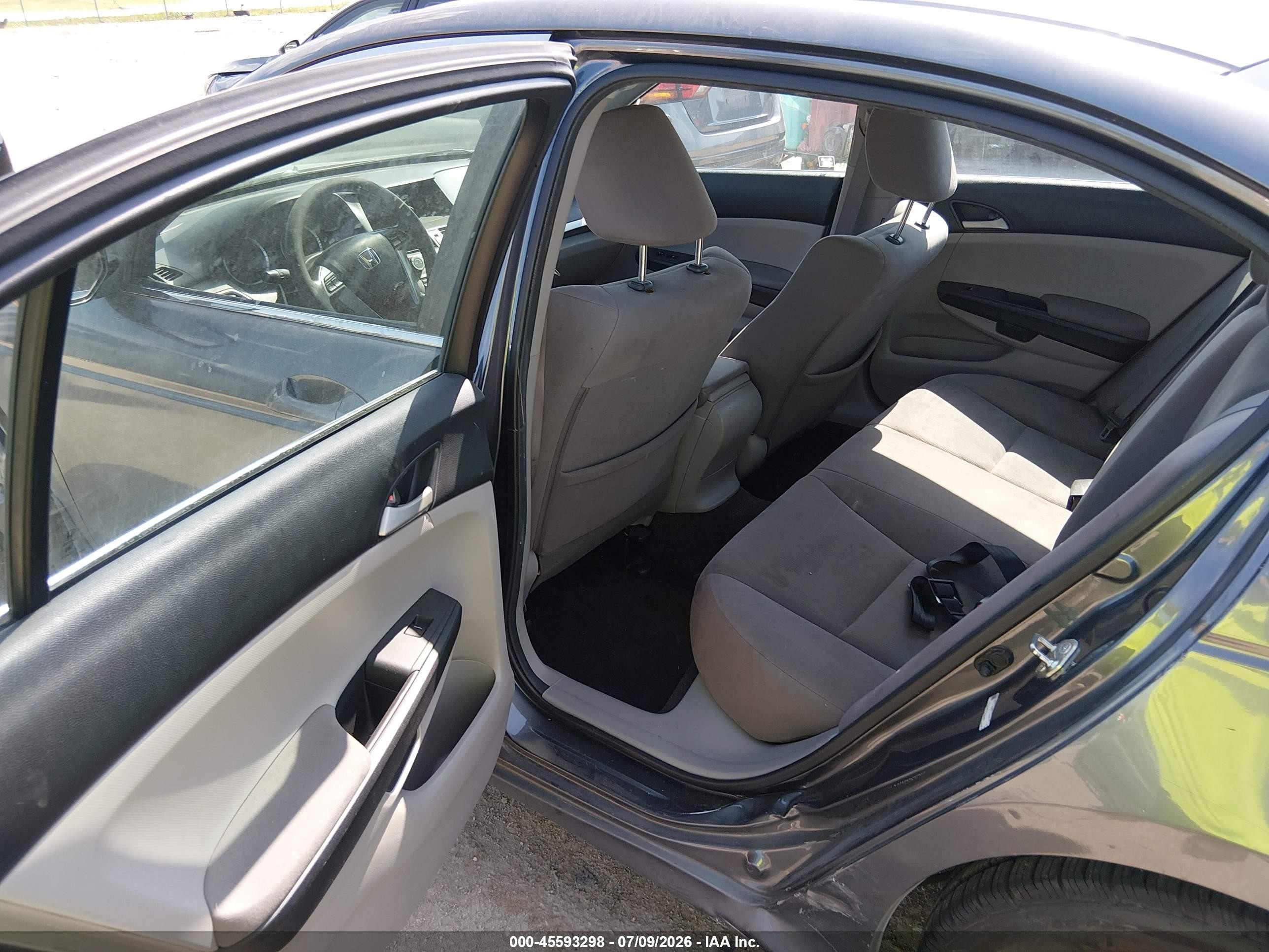2012 Honda Accord 2.4 Lx-p Gray vin: 1HGCP2F40CA227848