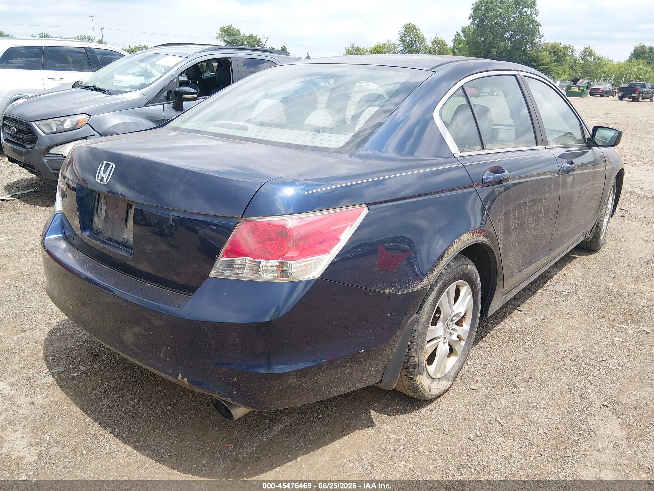 2010 Honda Accord 2.4 Lx-p Синий vin: 1HGCP2F41AA020902