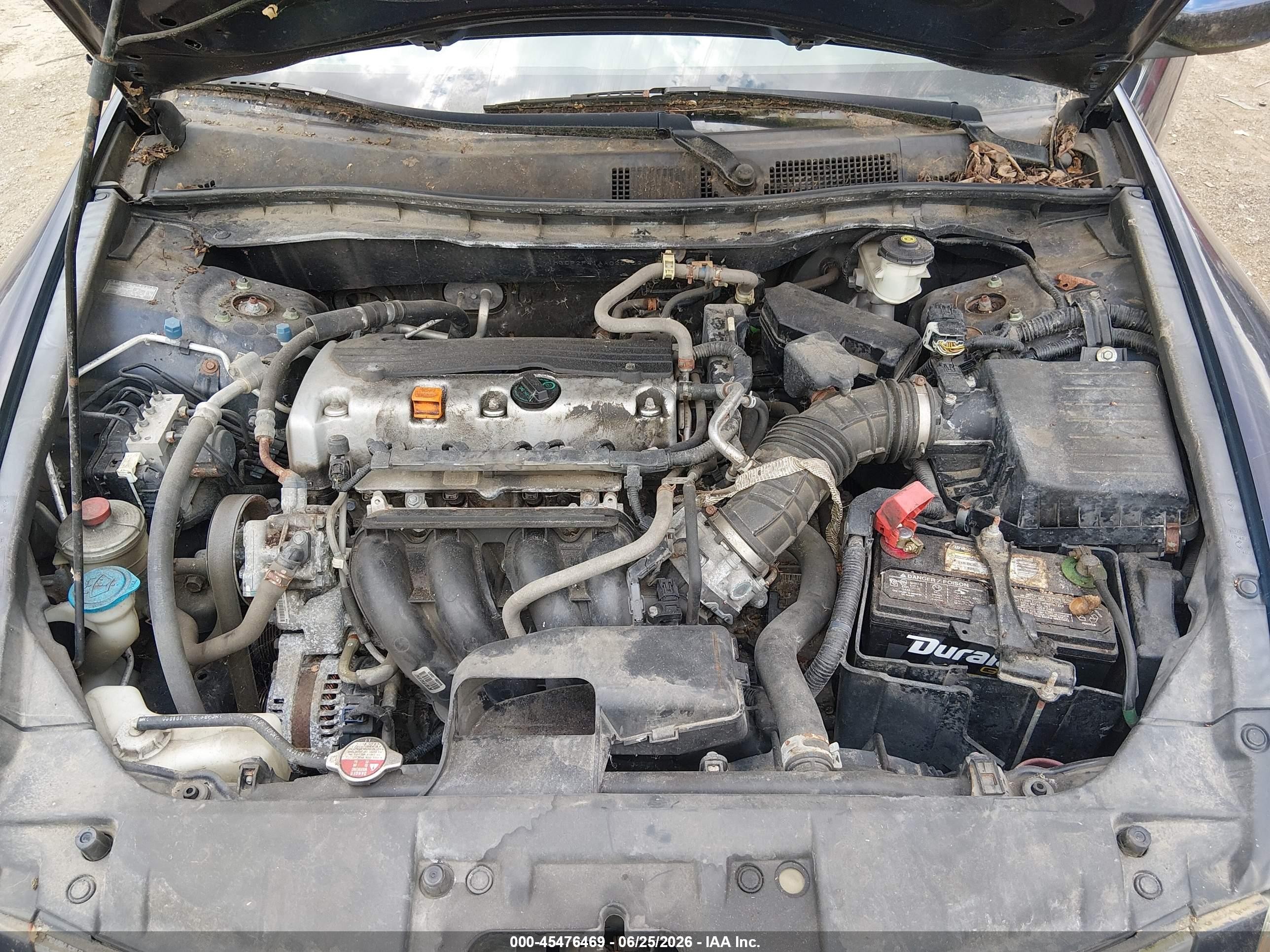 2010 Honda Accord 2.4 Lx-p Синий vin: 1HGCP2F41AA020902