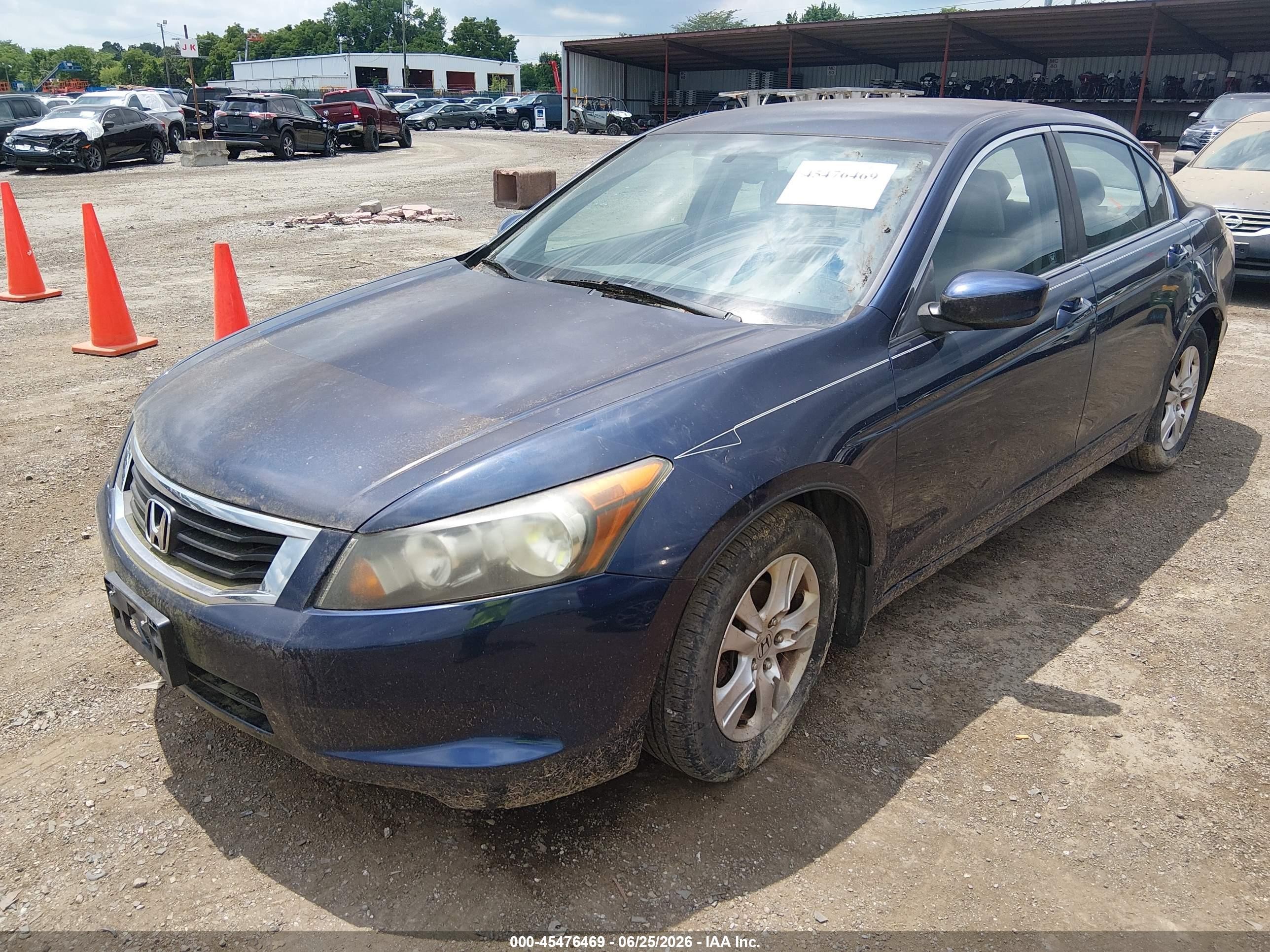2010 Honda Accord 2.4 Lx-p Синий vin: 1HGCP2F41AA020902