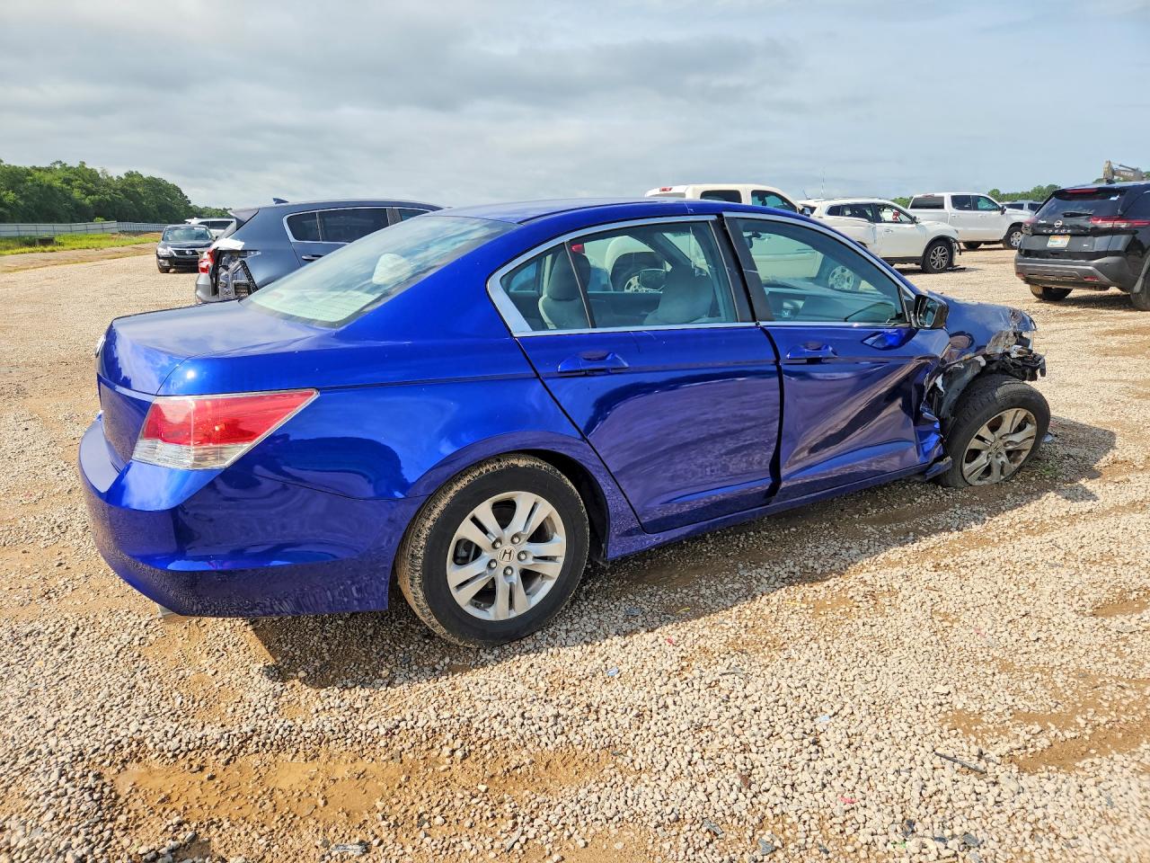 2010 Honda Accord Lxp Blue vin: 1HGCP2F41AA061305