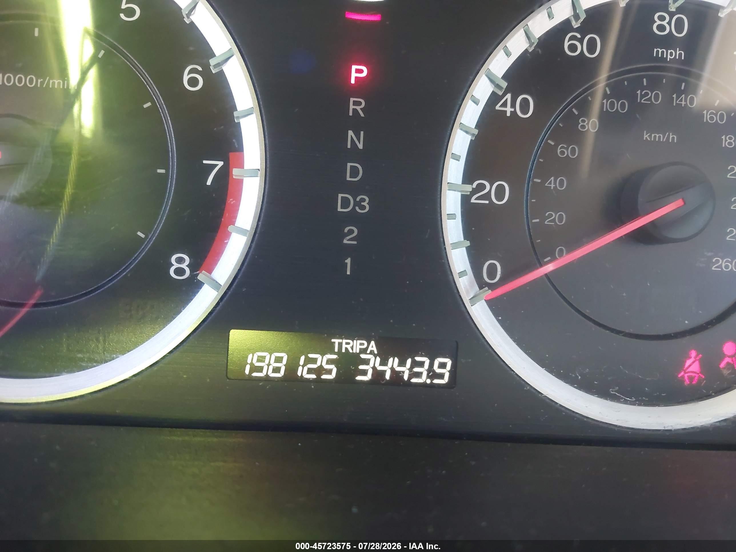 2010 Honda Accord 2.4 Lx-p Black vin: 1HGCP2F41AA102936