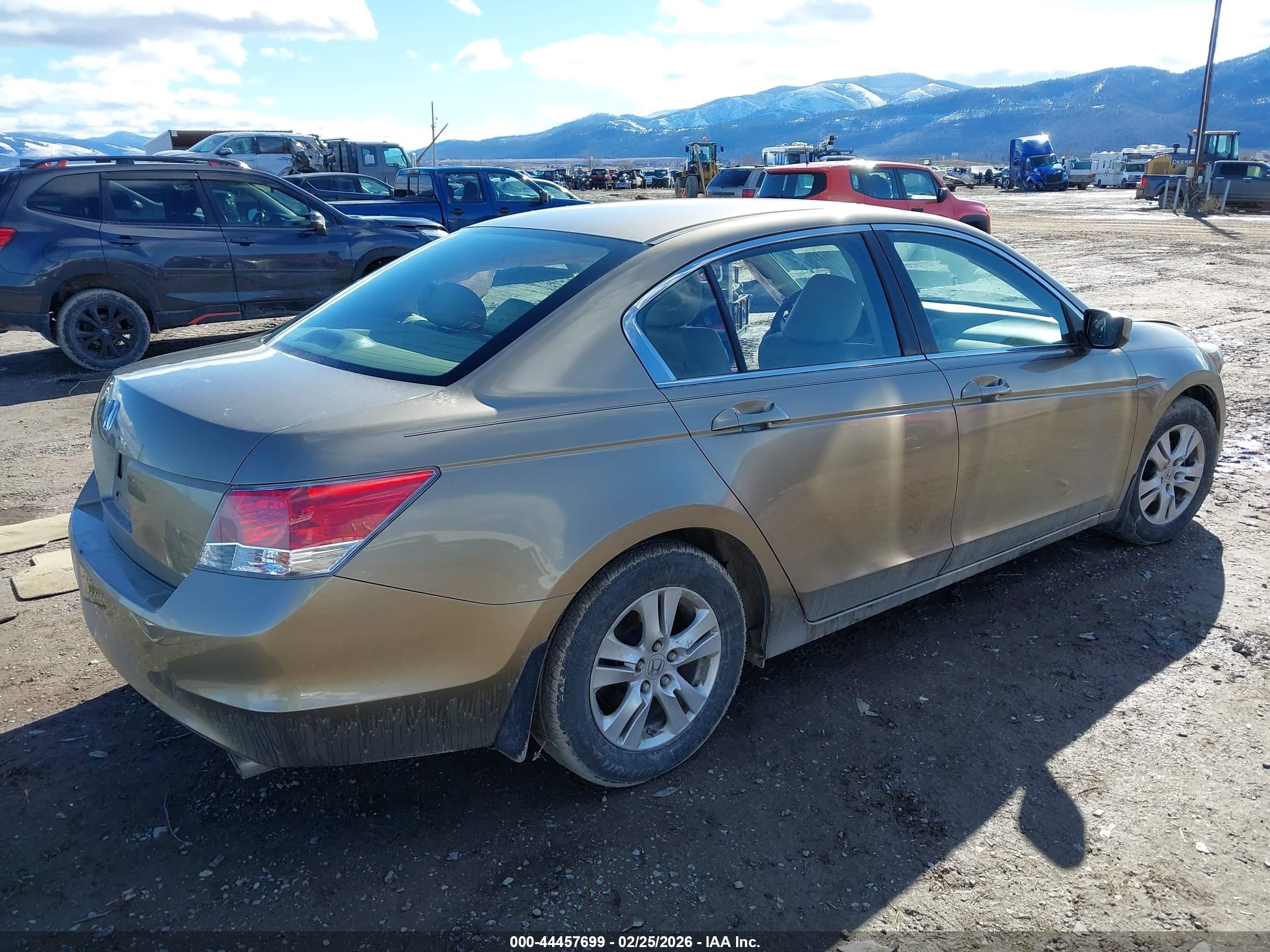 2010 Honda Accord 2.4 Lx-p Gold vin: 1HGCP2F41AA145186