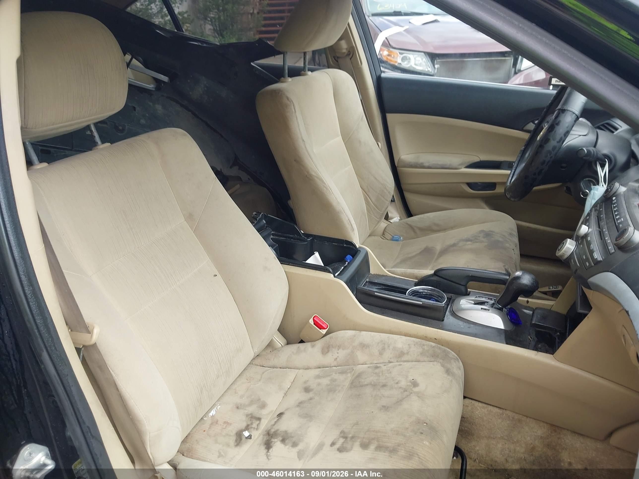 2011 Honda Accord 2.4 Lx-p Black vin: 1HGCP2F41BA007651