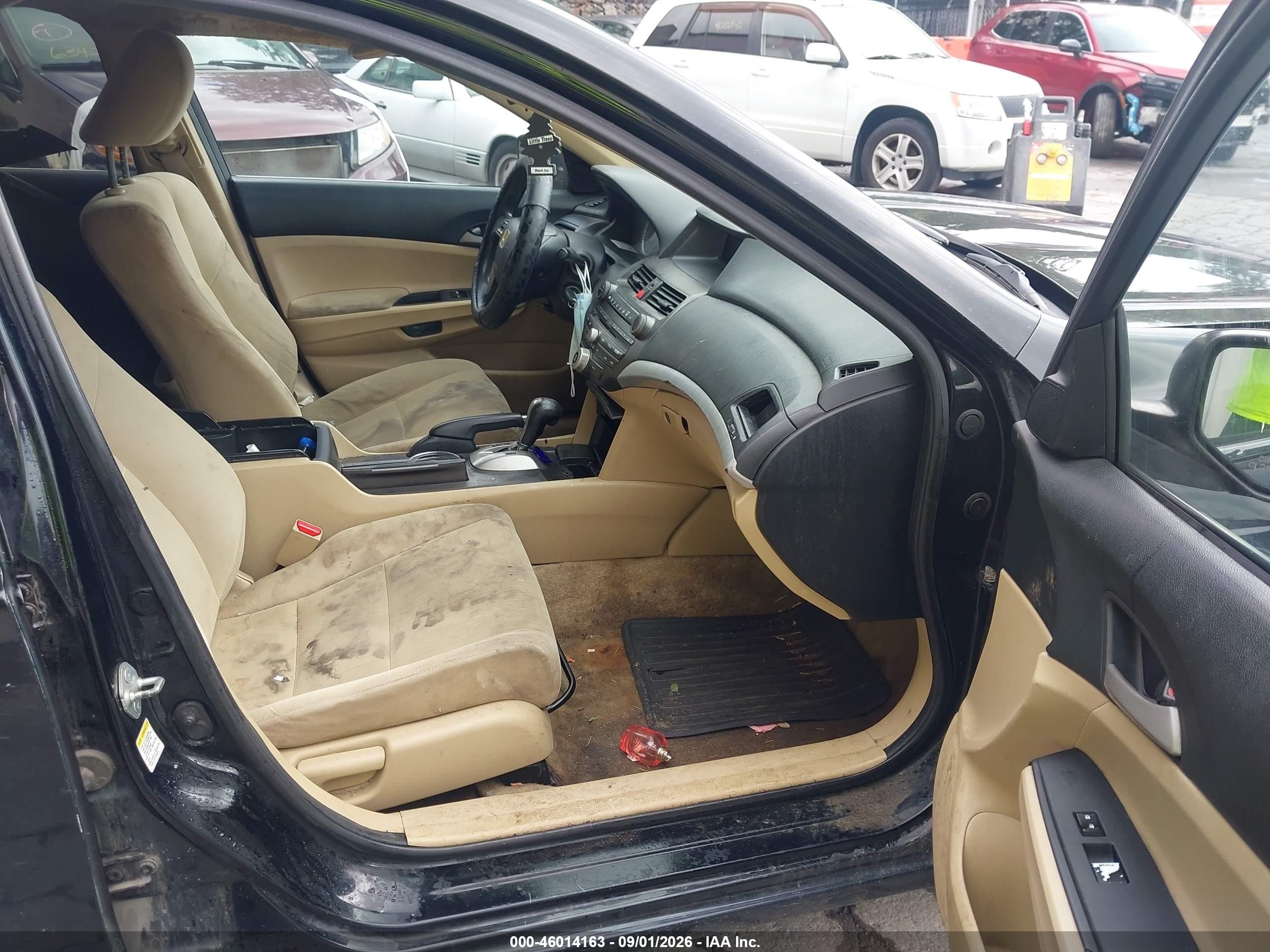 2011 Honda Accord 2.4 Lx-p Black vin: 1HGCP2F41BA007651