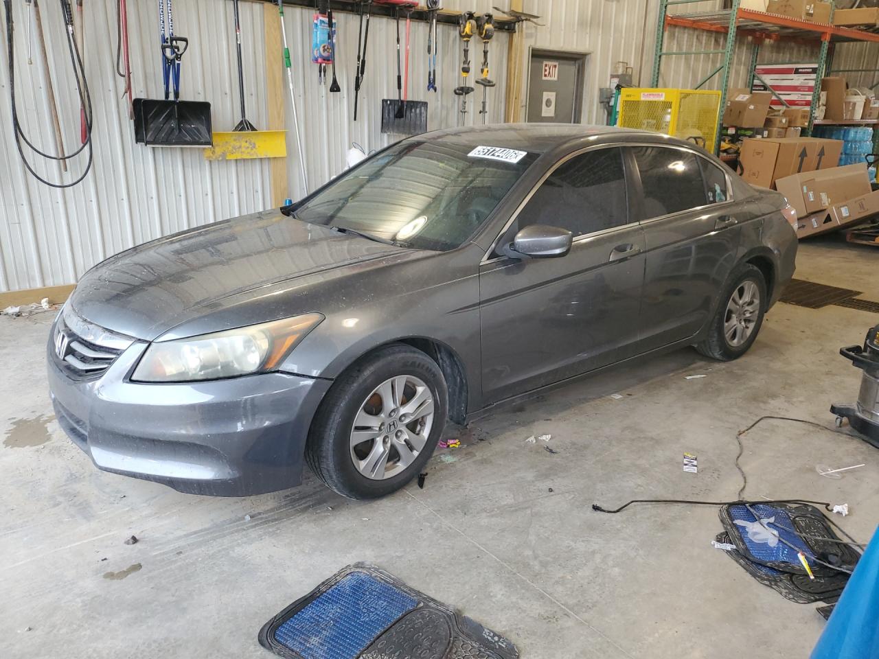2011 Honda Accord Lxp Gray vin: 1HGCP2F41BA022358 Damage: Front Bumper/Cover, Broken, Replacement Required