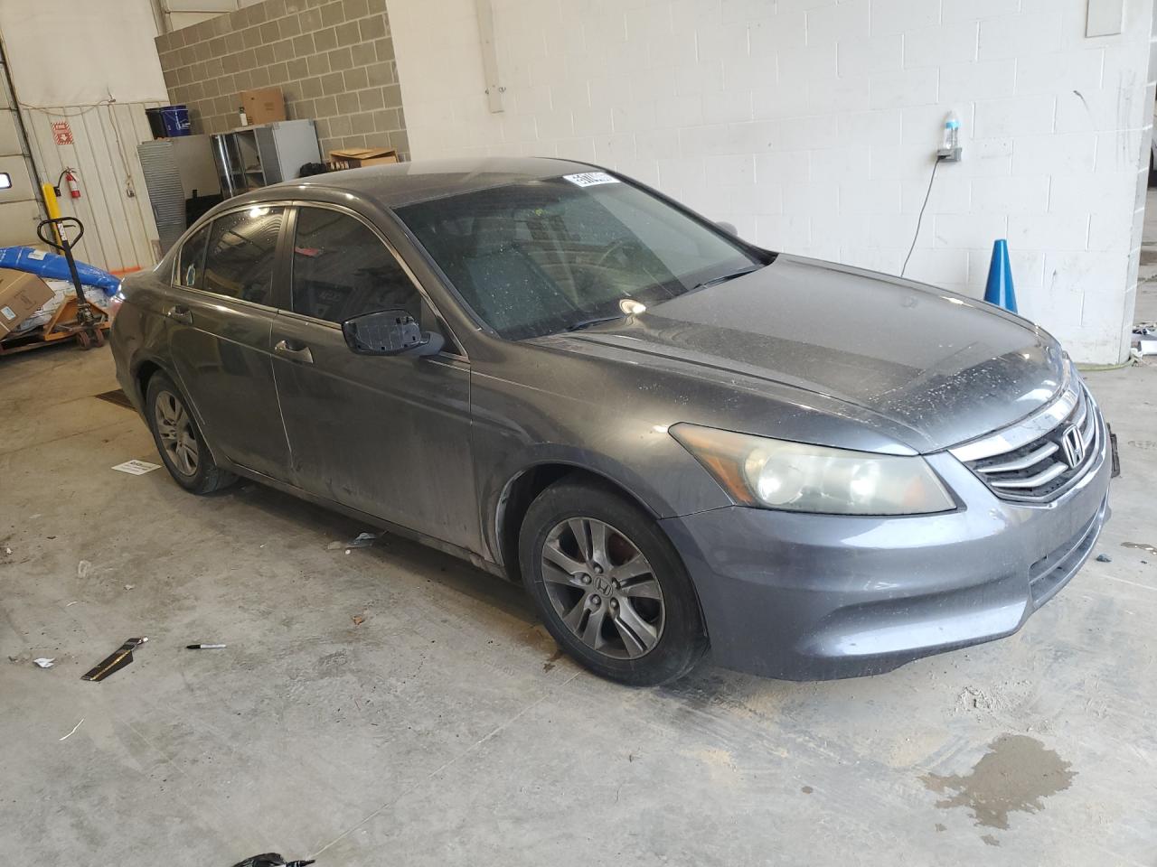 2011 Honda Accord Lxp Gray vin: 1HGCP2F41BA022358 Damage: Right Mirror, Broken, Replacement Required