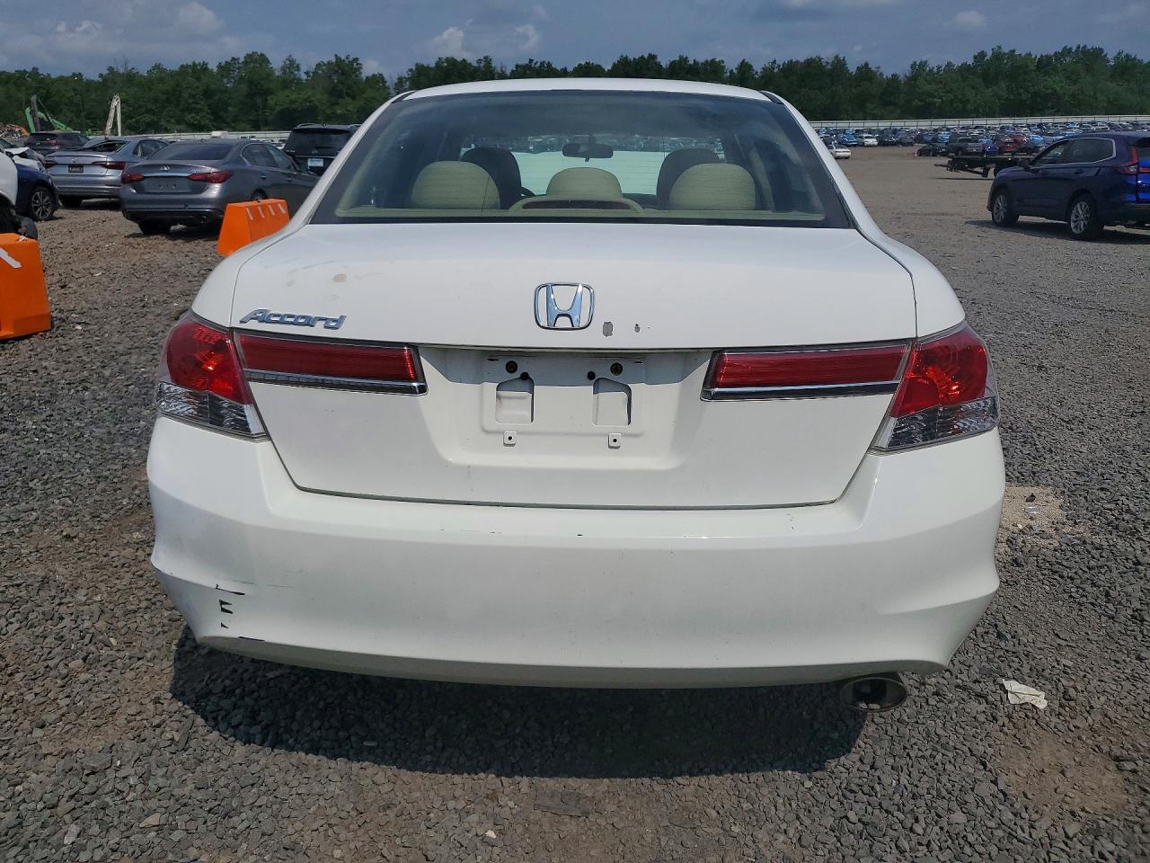 2011 Honda Accord Lxp White vin: 1HGCP2F41BA039970