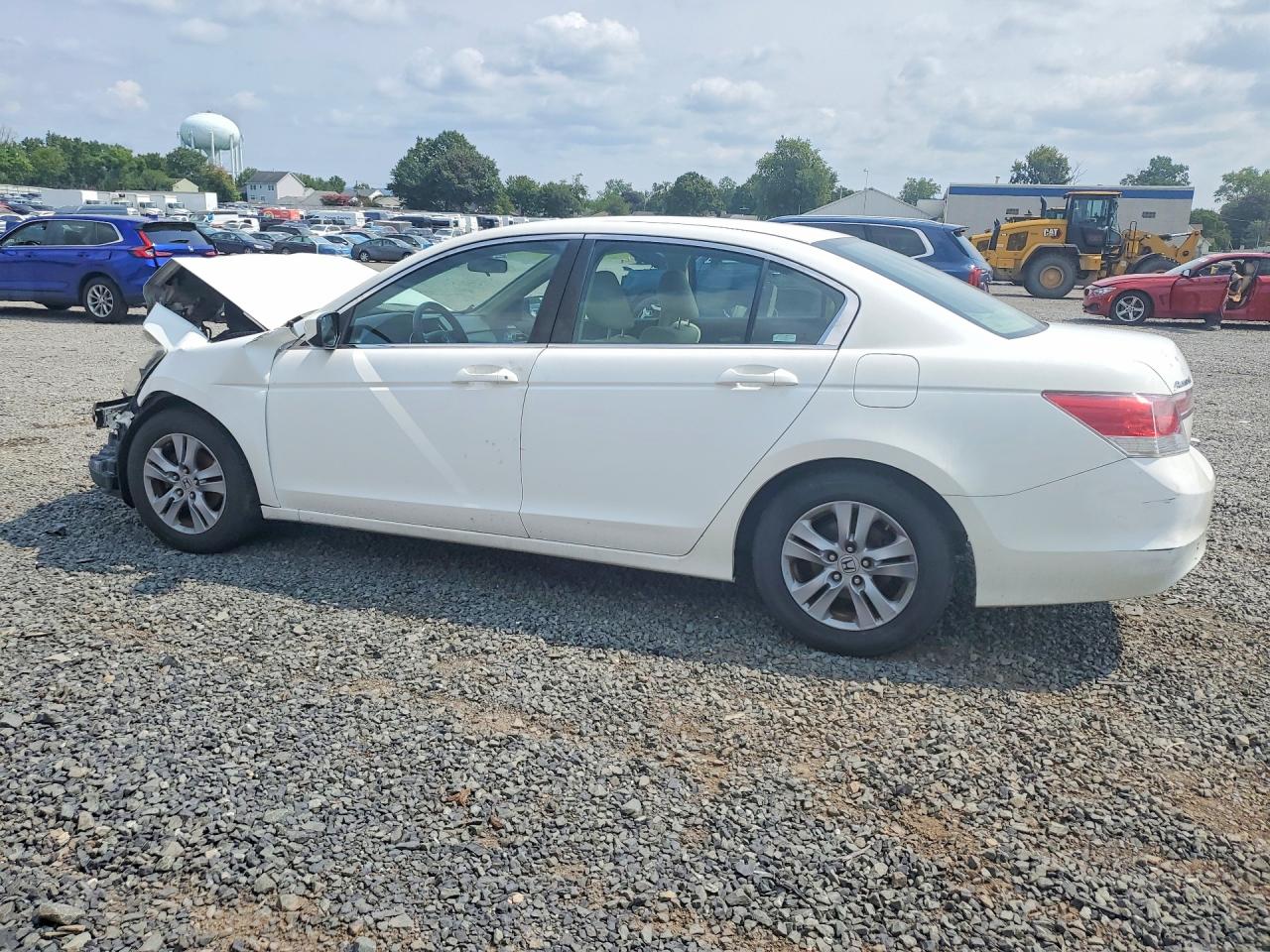 2011 Honda Accord Lxp White vin: 1HGCP2F41BA039970