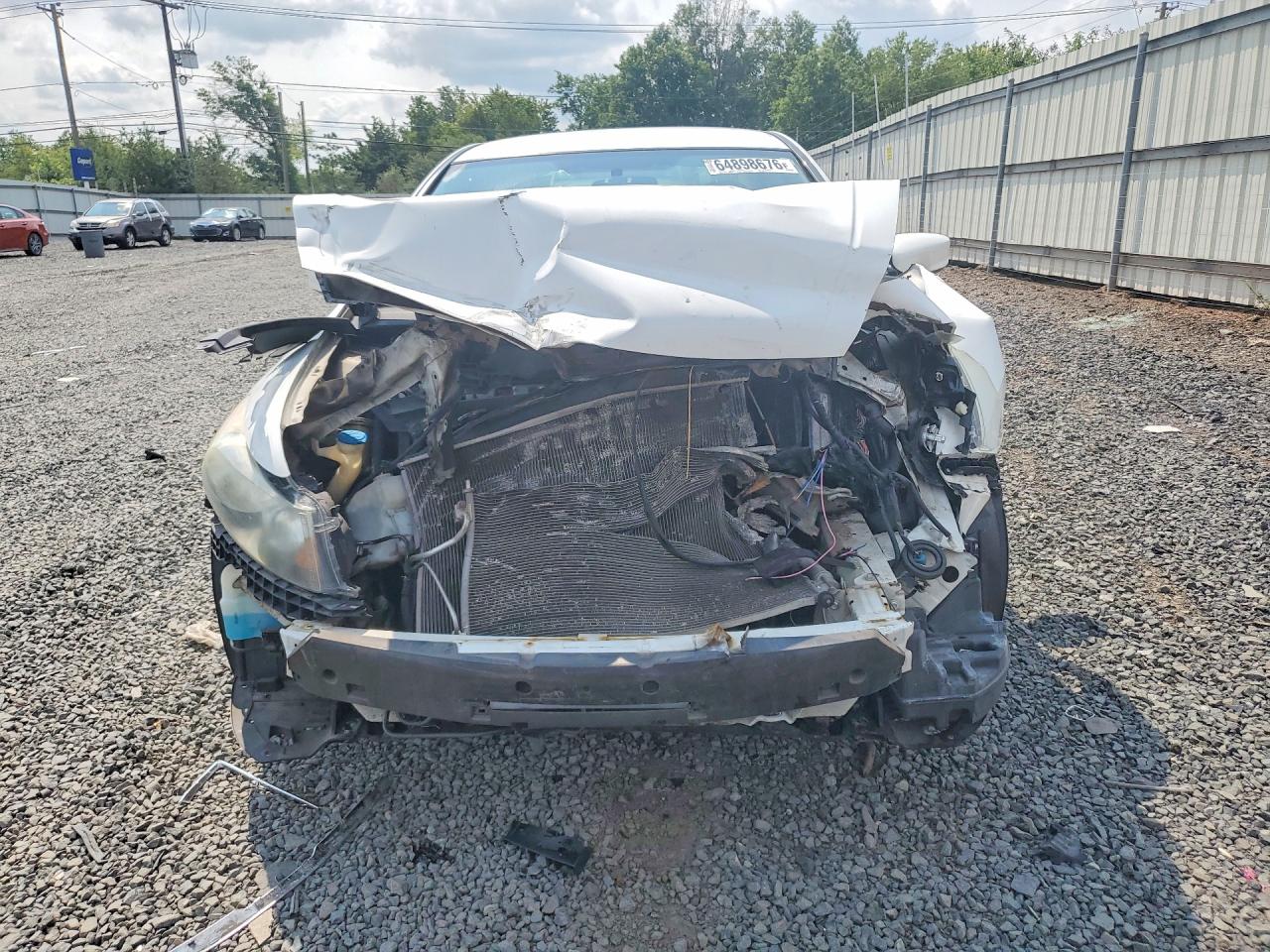2011 Honda Accord Lxp White vin: 1HGCP2F41BA039970